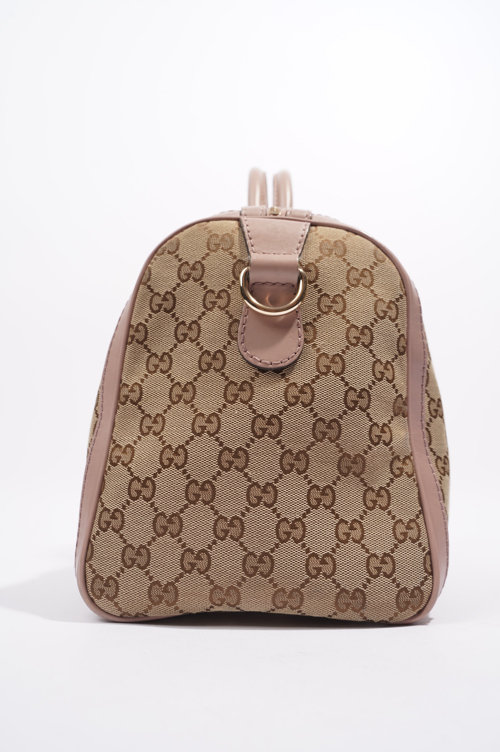 Gucci Womens Boston Bag Supreme / Pink Medium