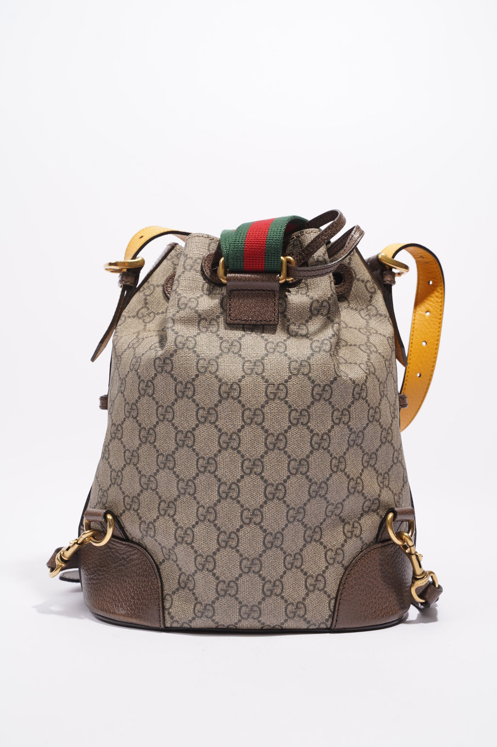 Gucci Neo Vintage Bucket Brown Canvas / Leather