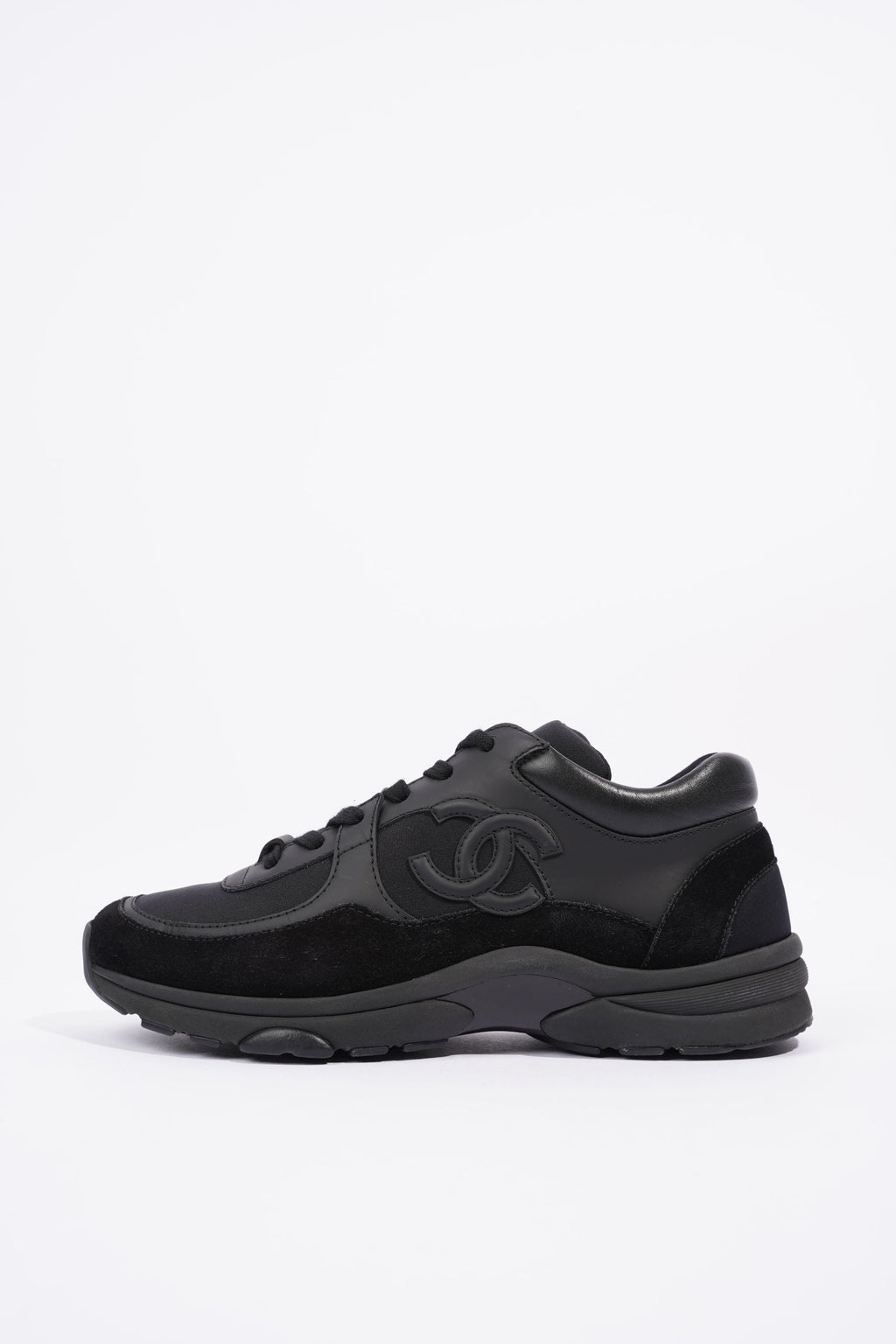 Chanel Womens CC Logo Black EU 37.5 / UK 4.5