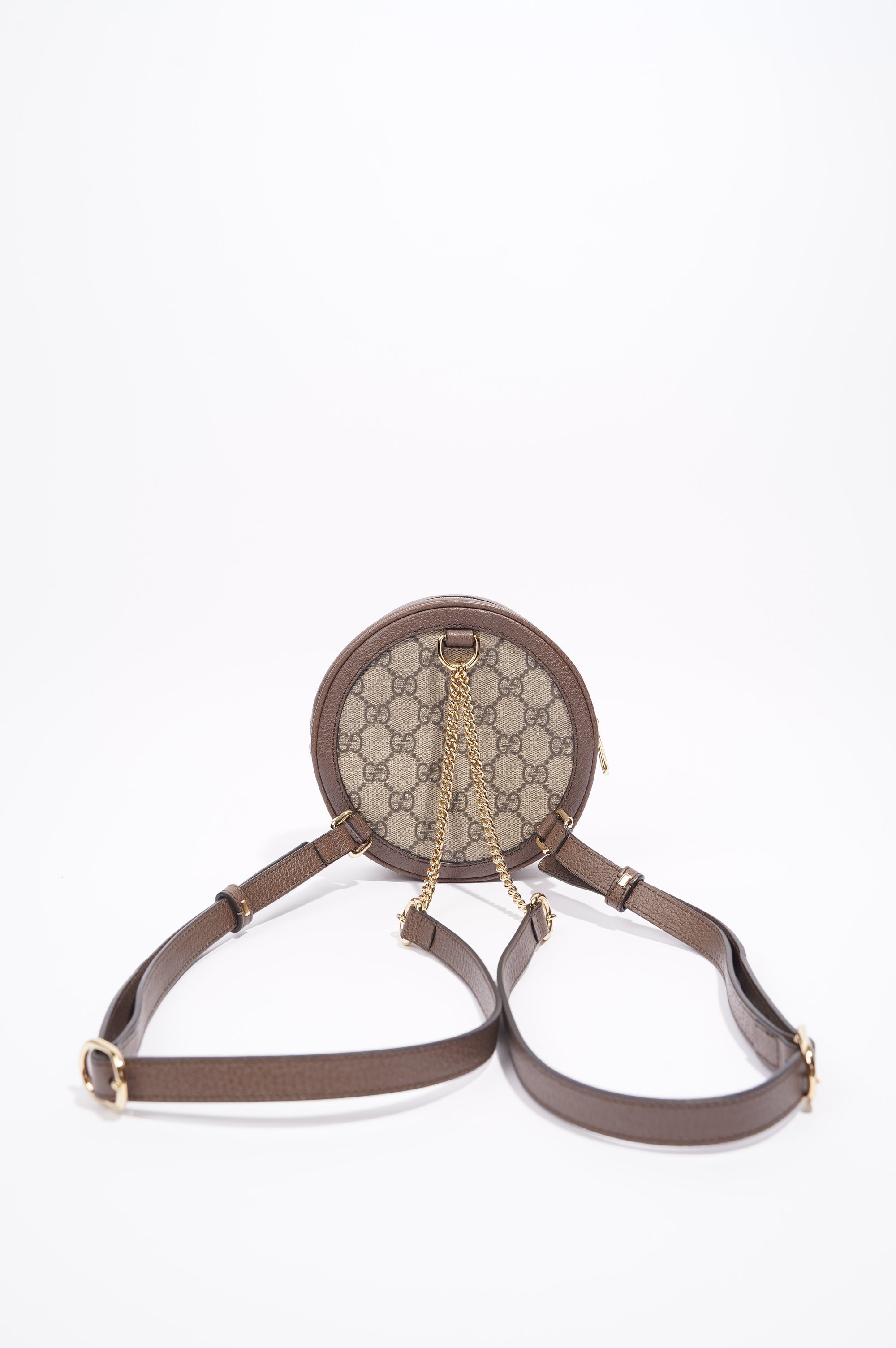 Gucci Ophidia Backpack Supreme / Brown Canvas / Leather