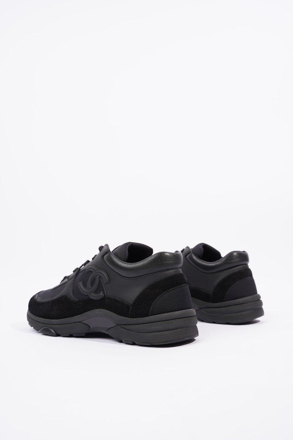 Chanel Womens CC Logo Black EU 37.5 / UK 4.5