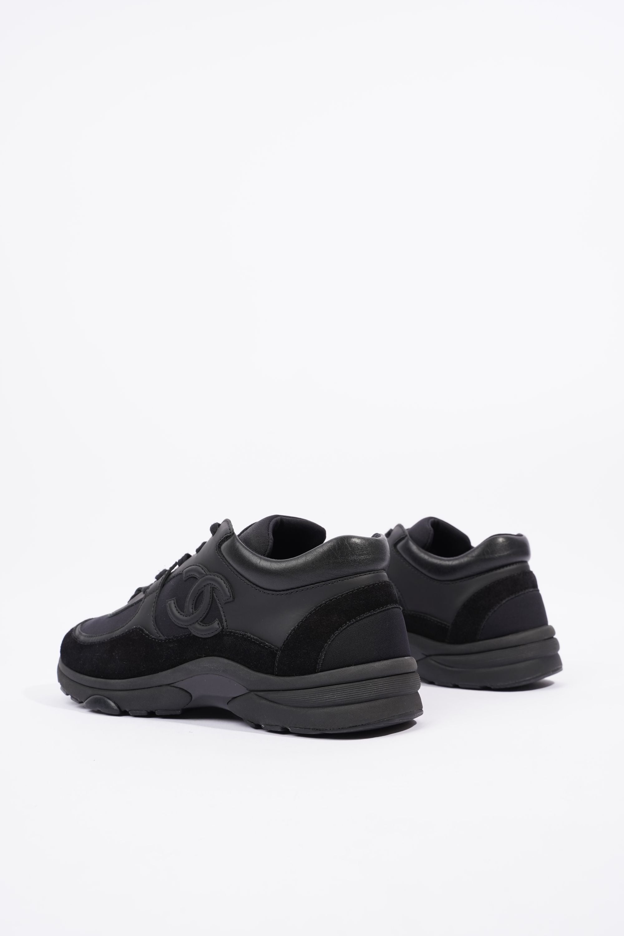 Chanel Womens CC Logo Black EU 37.5 / UK 4.5