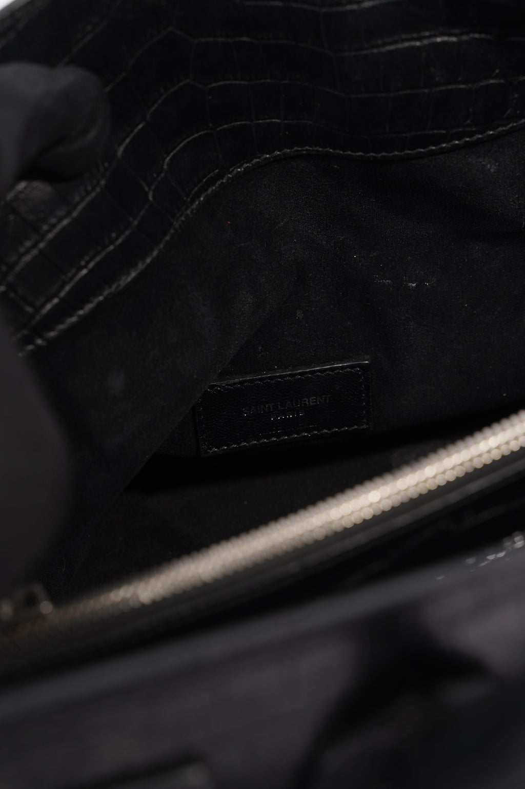 Saint Laurent Womens Sac de Jour Black Small