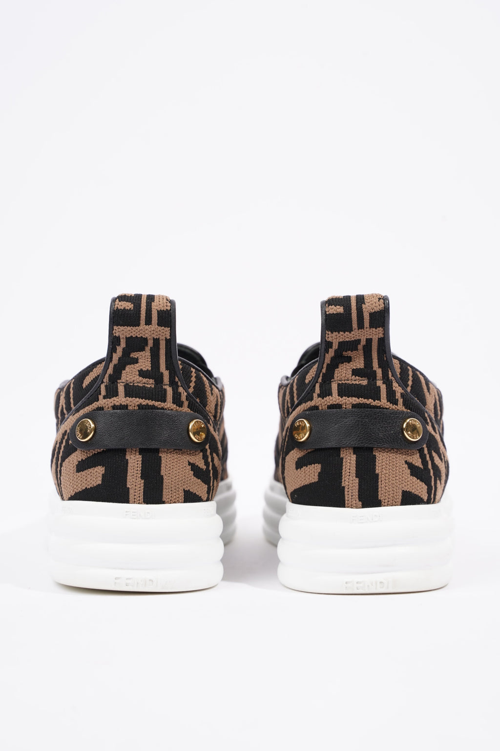 Fendi Womens FF Slip On Sneaker Zucca EU 35 / UK 2