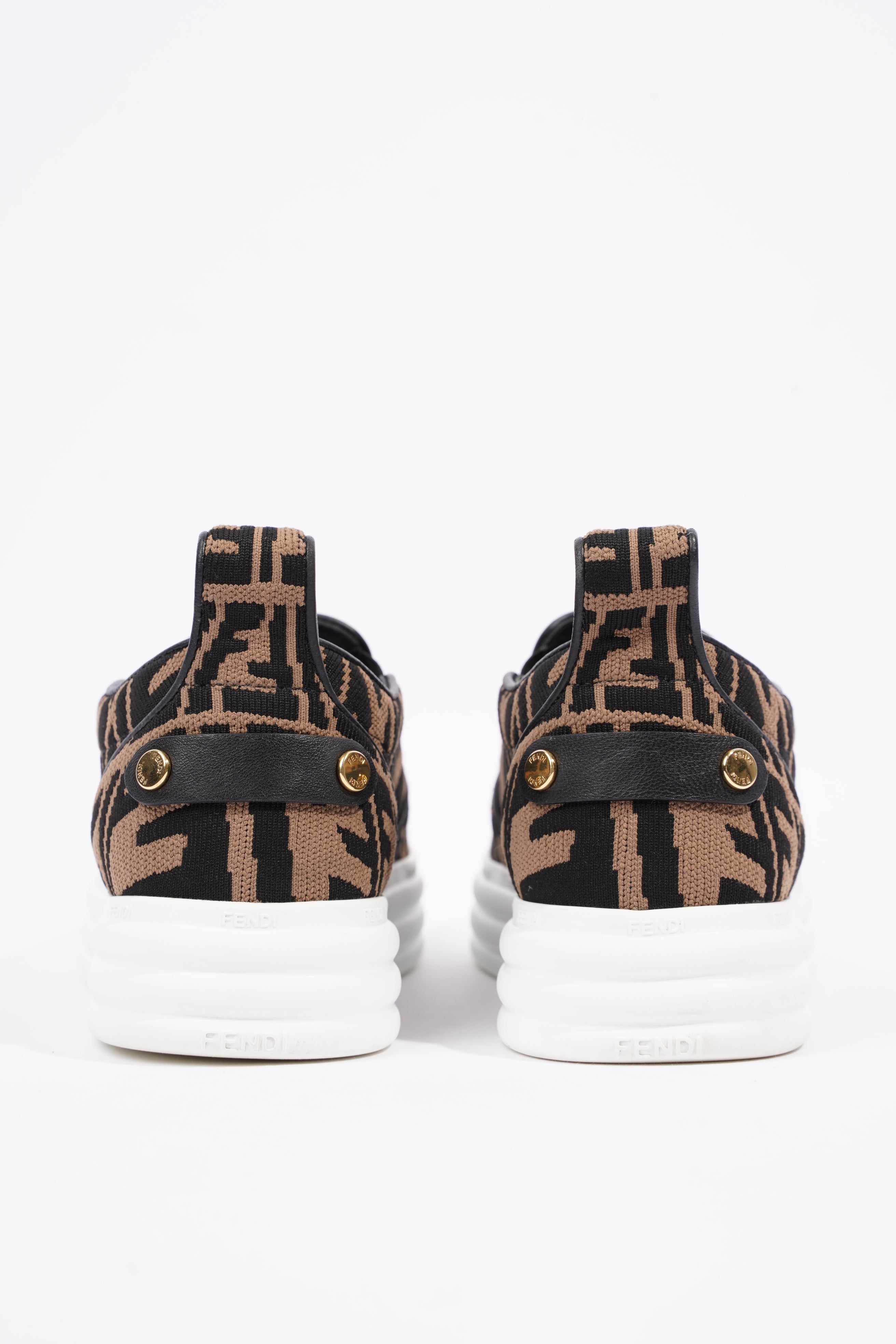 Fendi Womens FF Slip On Sneaker Zucca EU 35 / UK 2