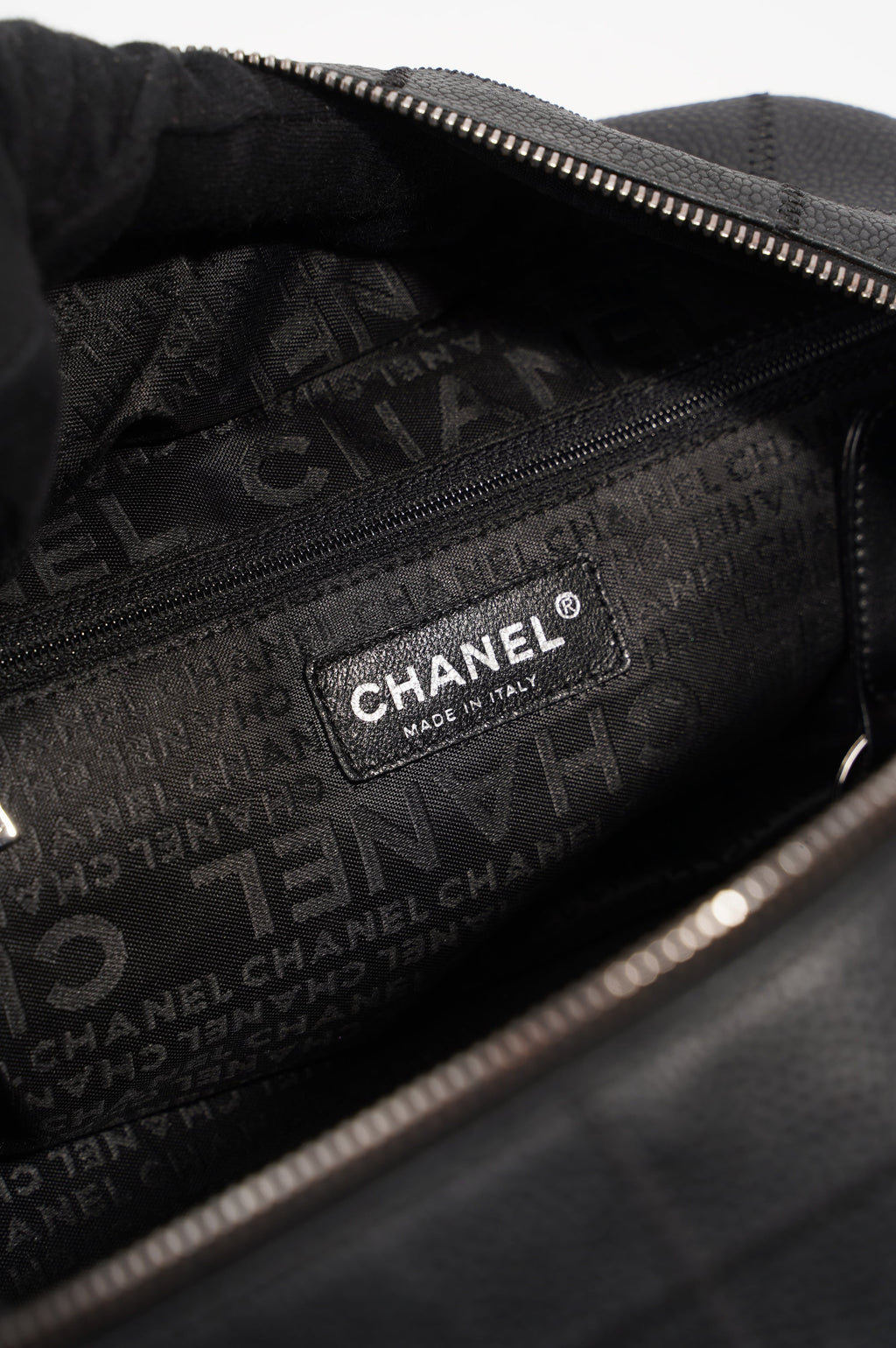 Chanel Womens Chocolate Box Bowling Bag Small