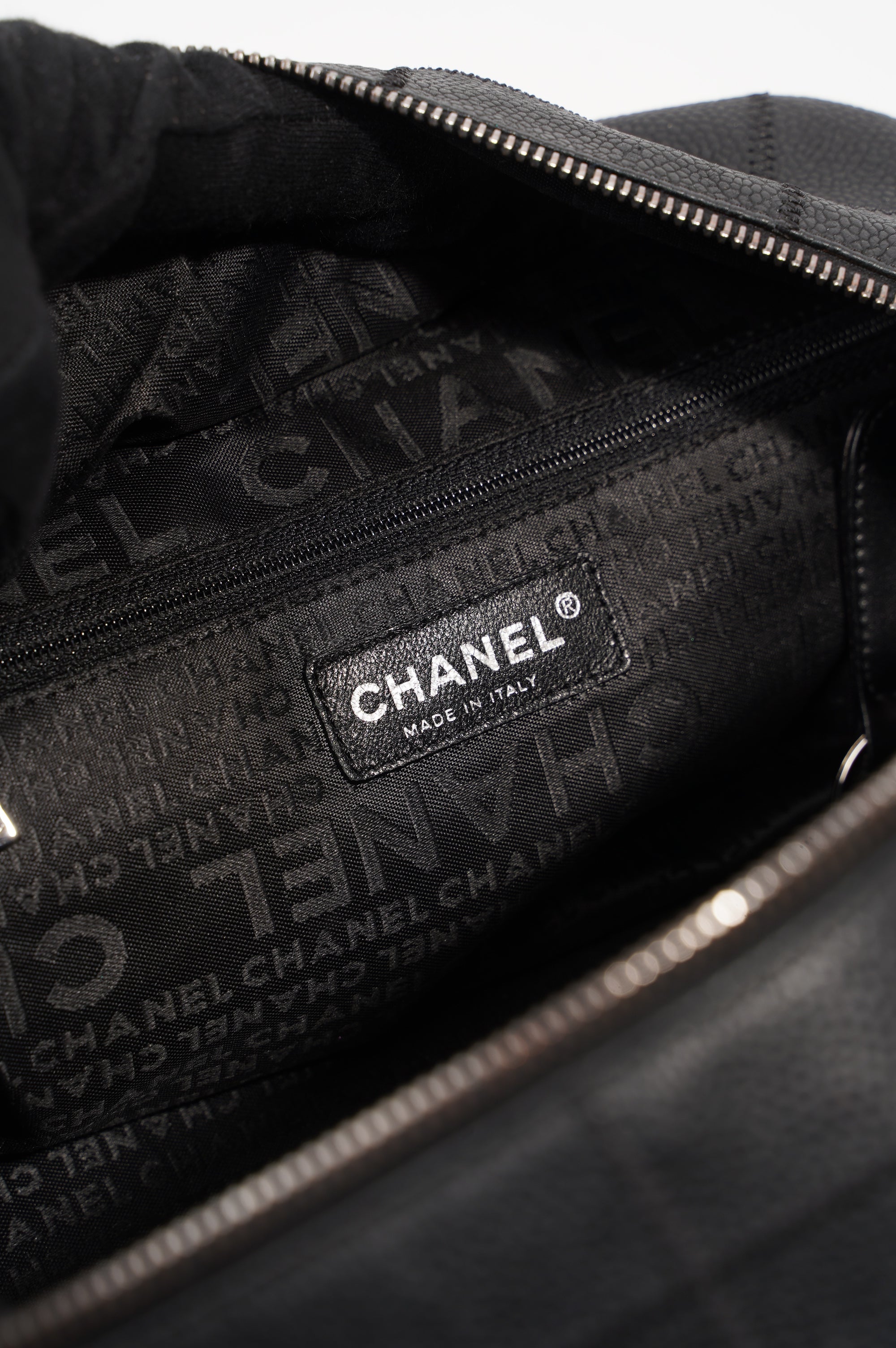 Chanel Womens Chocolate Box Bowling Bag Small