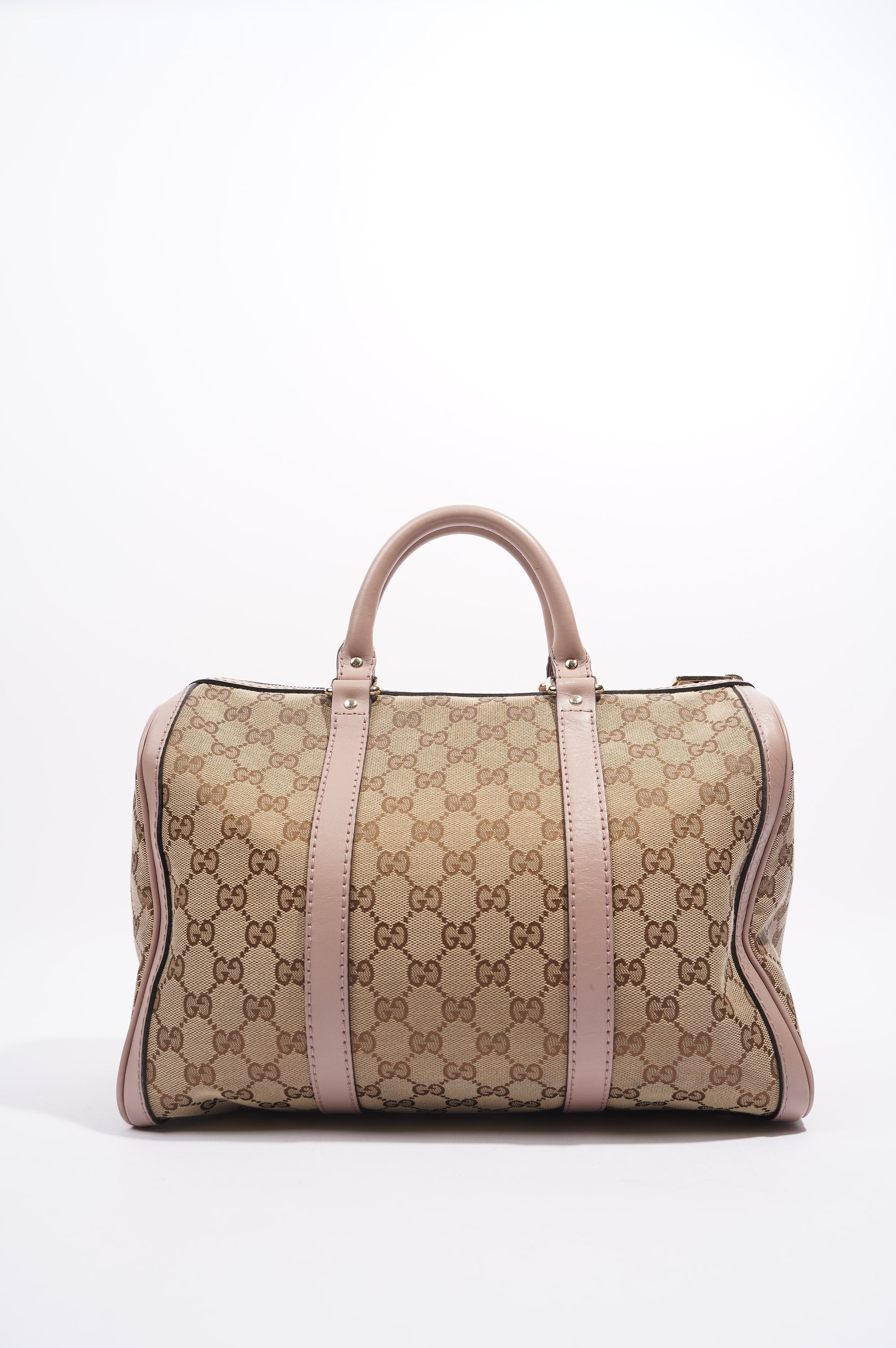 Gucci Womens Boston Bag Supreme / Pink Medium