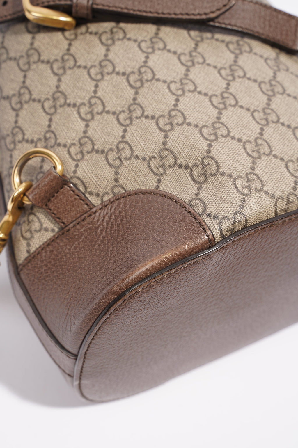 Gucci Neo Vintage Bucket Brown Canvas / Leather