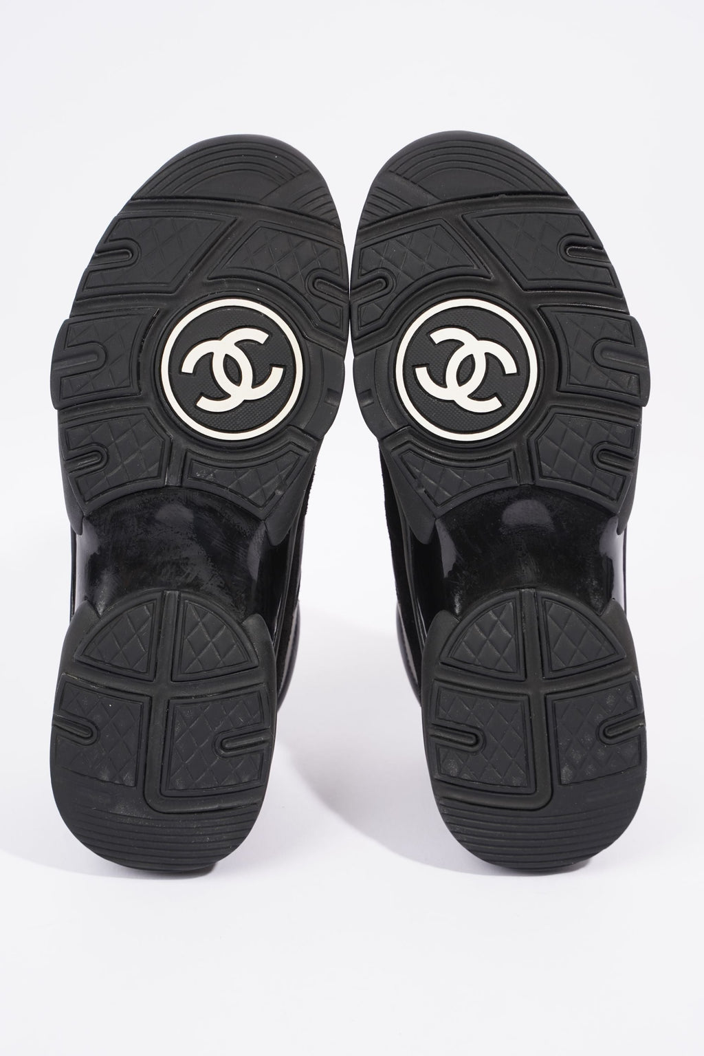 Chanel Womens CC Logo Black EU 37.5 / UK 4.5
