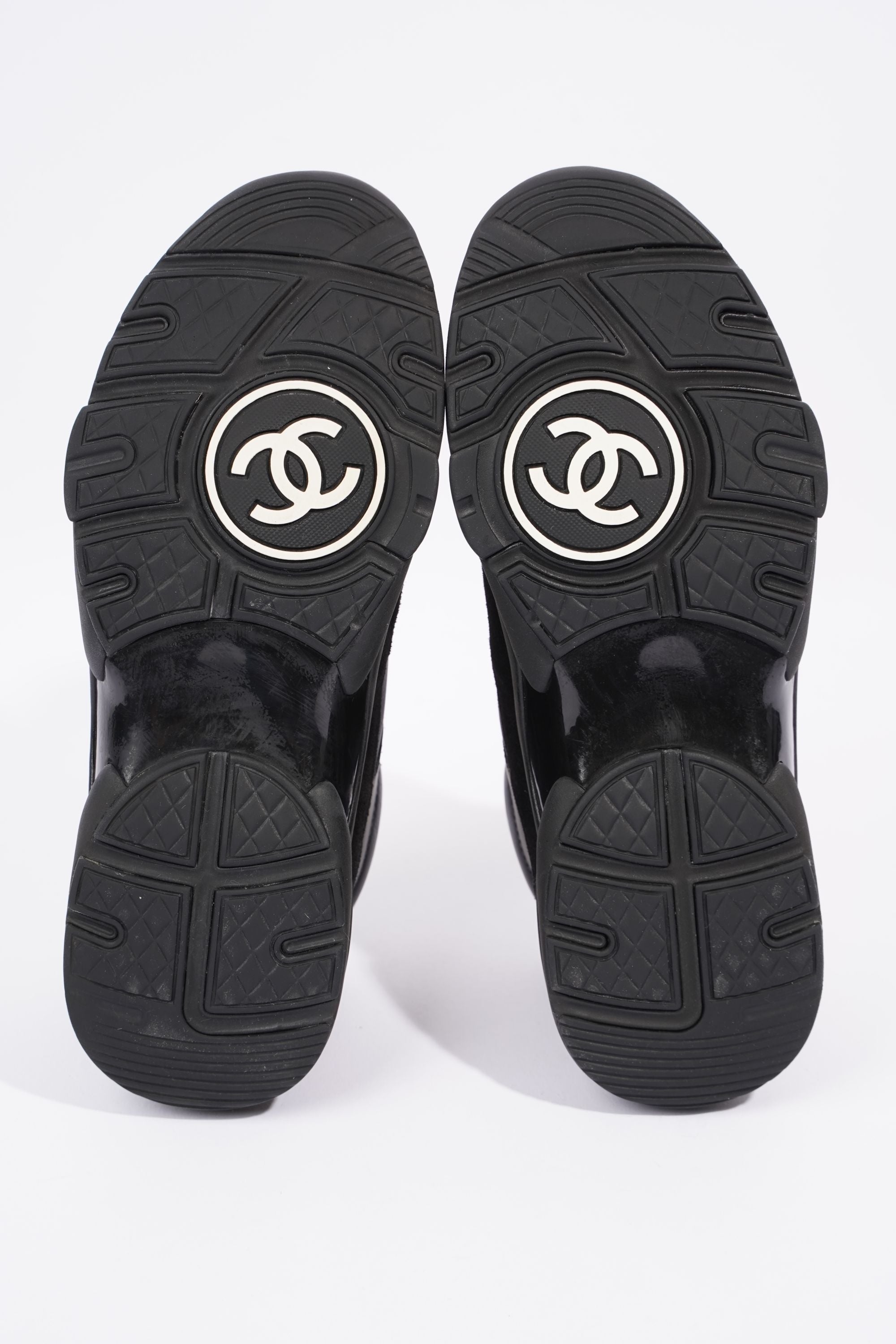 Chanel Womens CC Logo Black EU 37.5 / UK 4.5