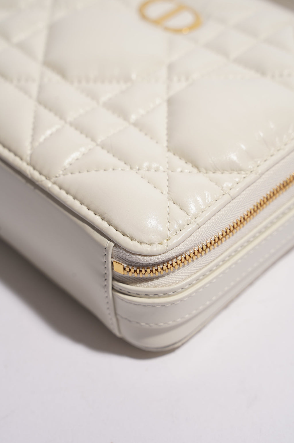 Christian Dior Womens Caro Box Bag Latte