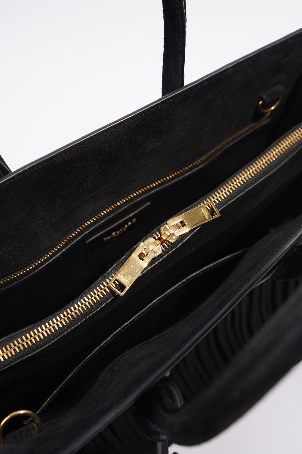 Saint Laurent Womens Sac De Jour Black Small