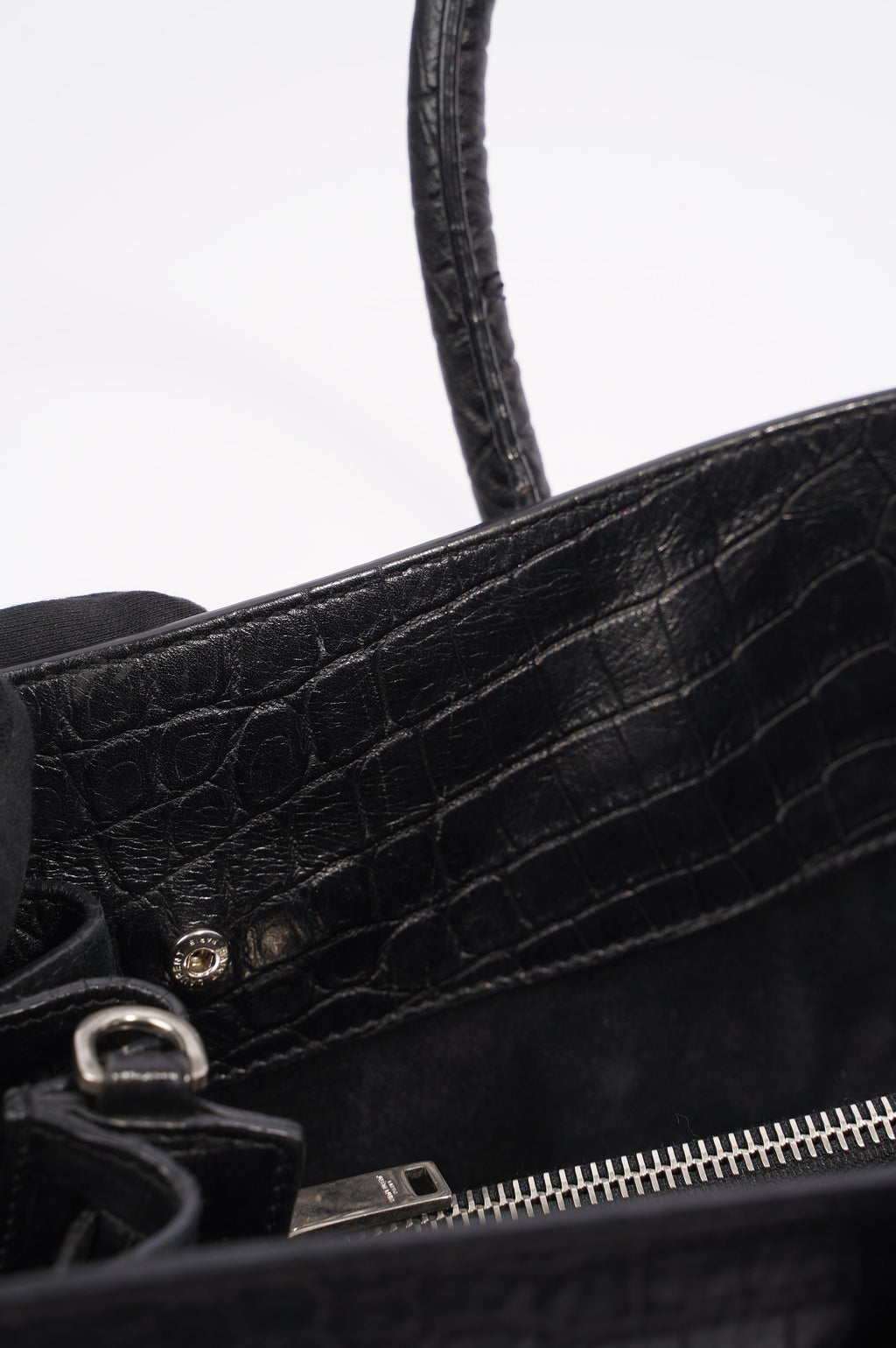 Saint Laurent Womens Sac de Jour Black Small