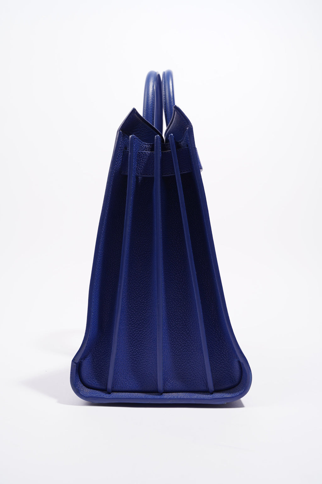 Saint Laurent Womens Sac De Jour Blue Small