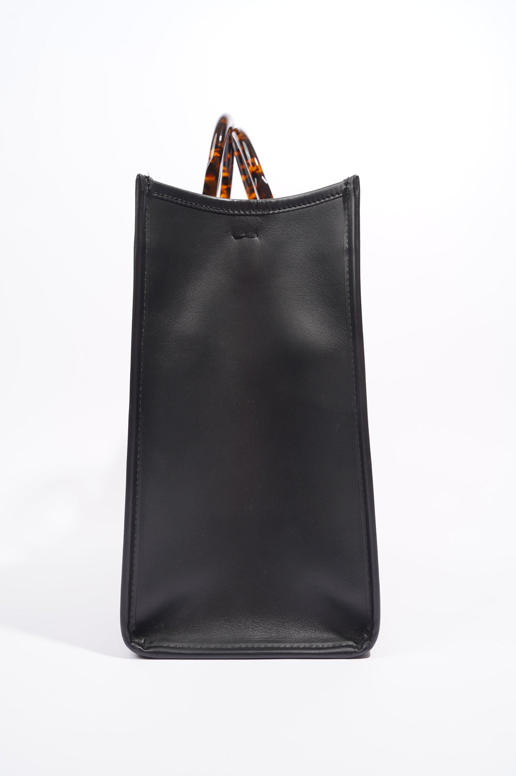 Fendi Womens Sunshine Shopping Bag Black Medium