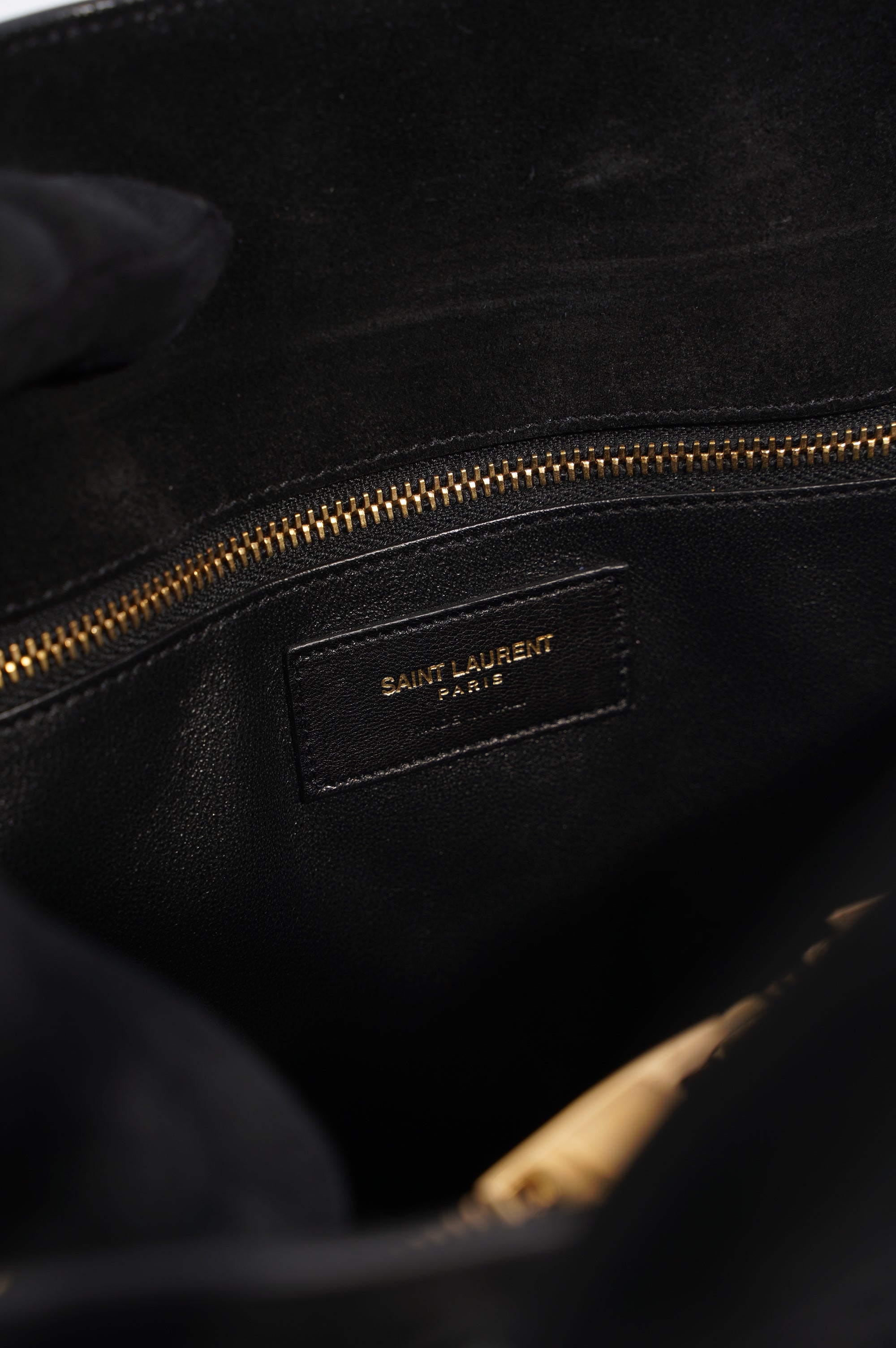 Saint Laurent Womens Sac De Jour Black Small
