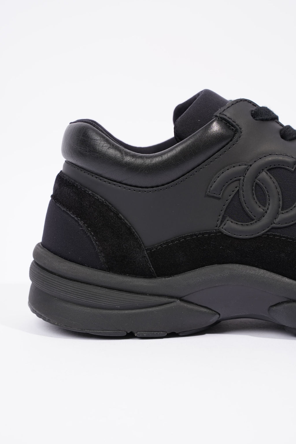 Chanel Womens CC Logo Black EU 37.5 / UK 4.5