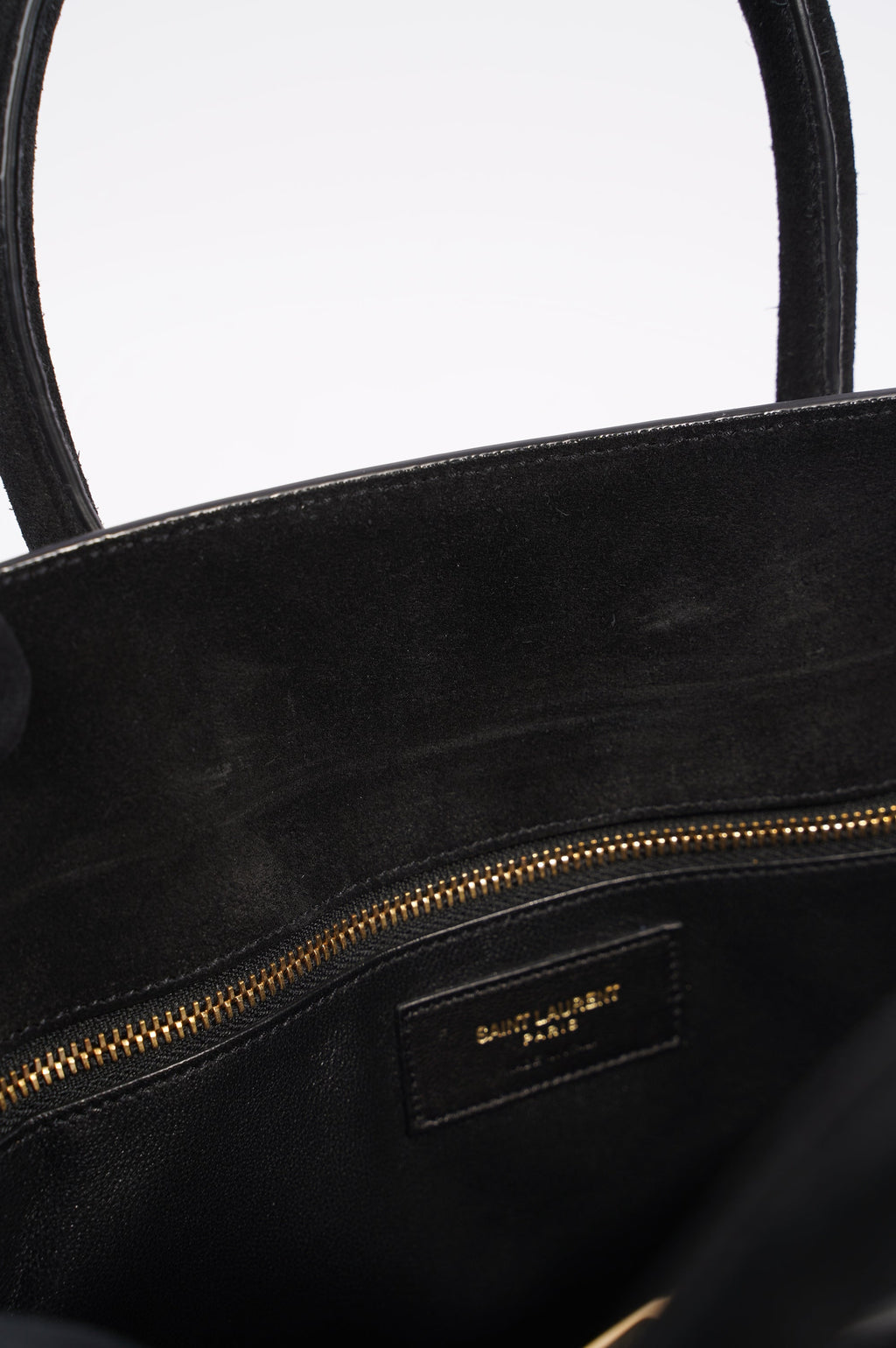 Saint Laurent Womens Sac De Jour Black Small