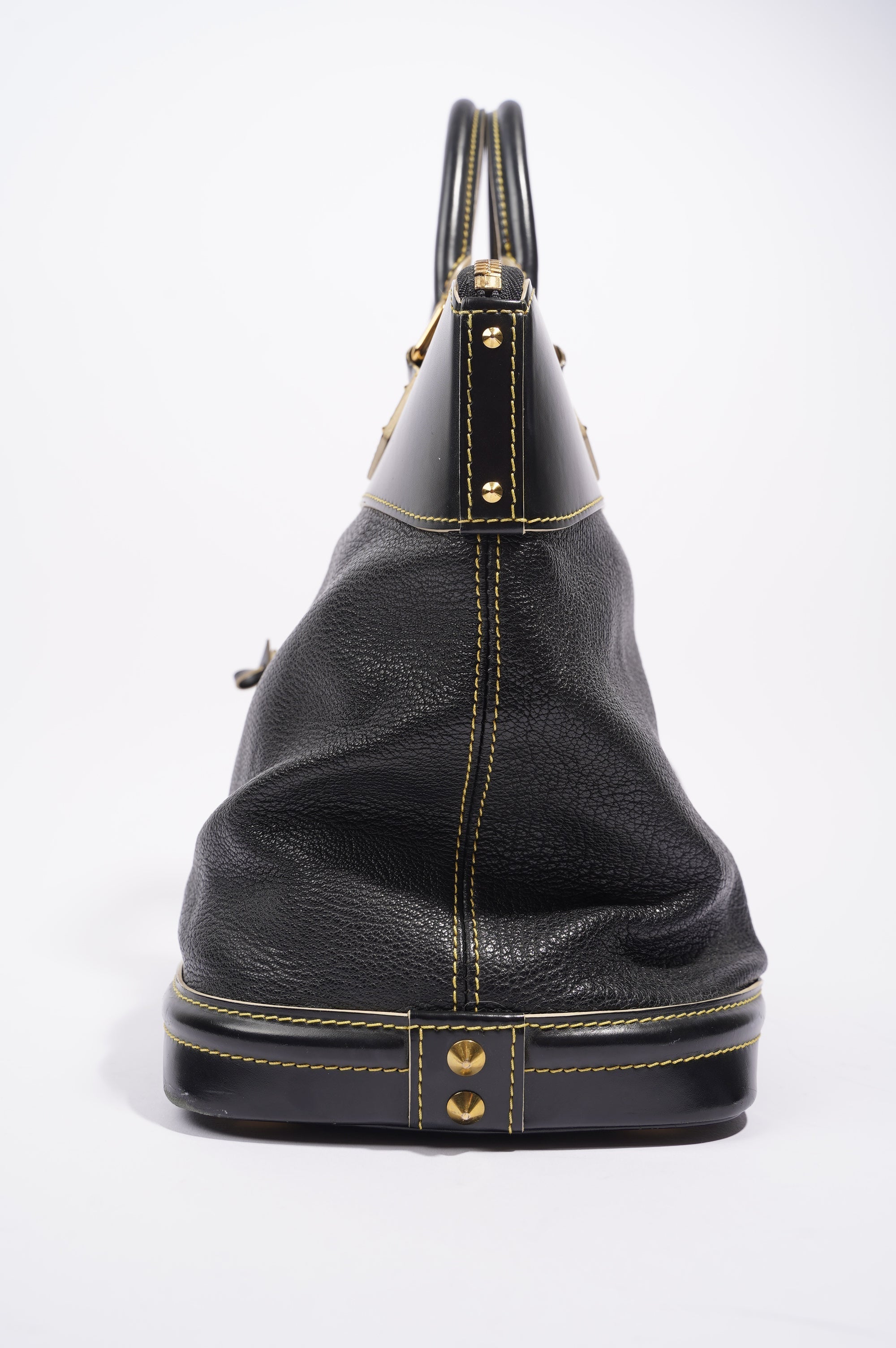 Louis Vuitton Womens Vintage Suhali Lockit Bag Black MM