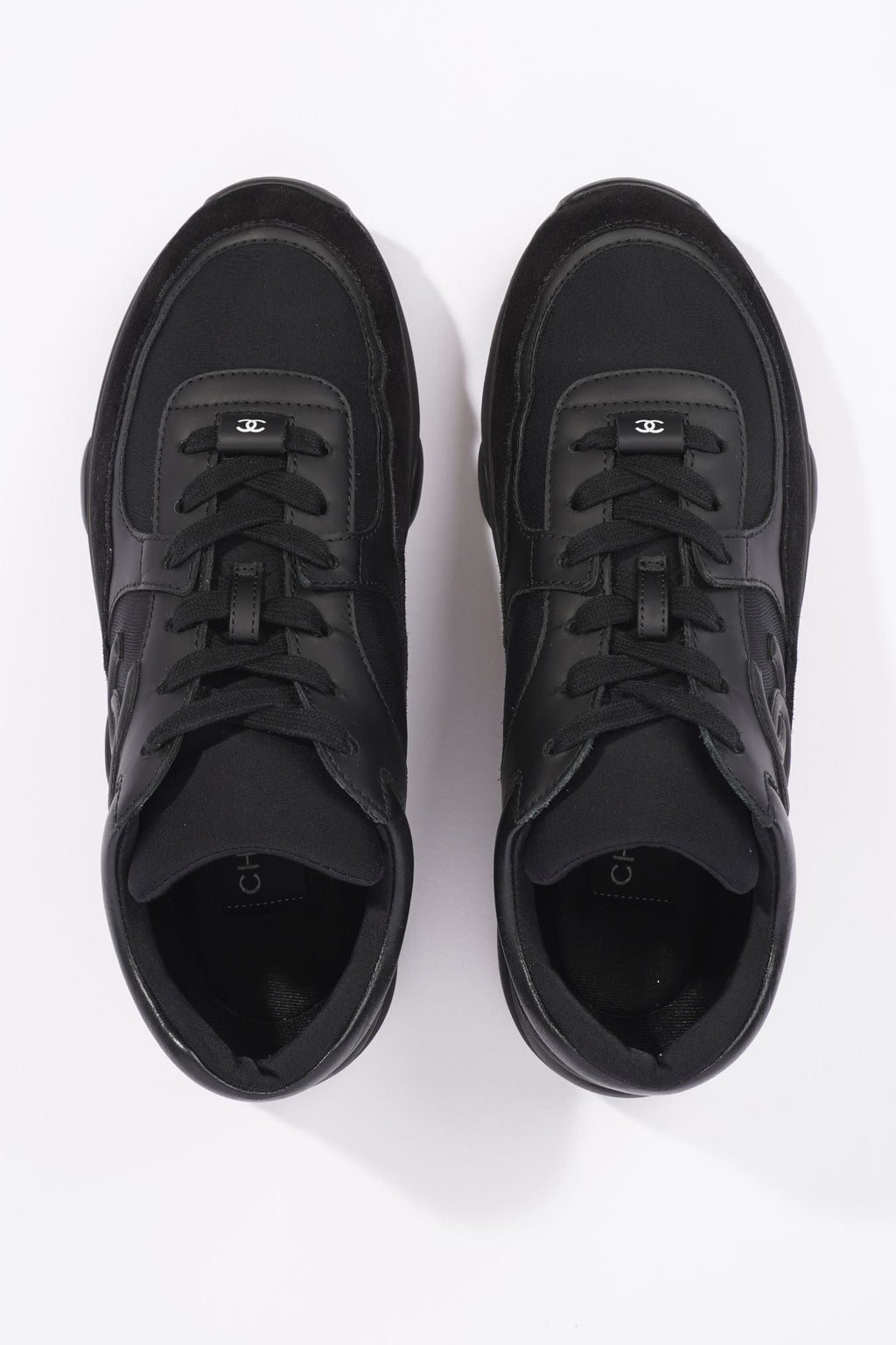 Chanel Womens CC Logo Black EU 37.5 / UK 4.5