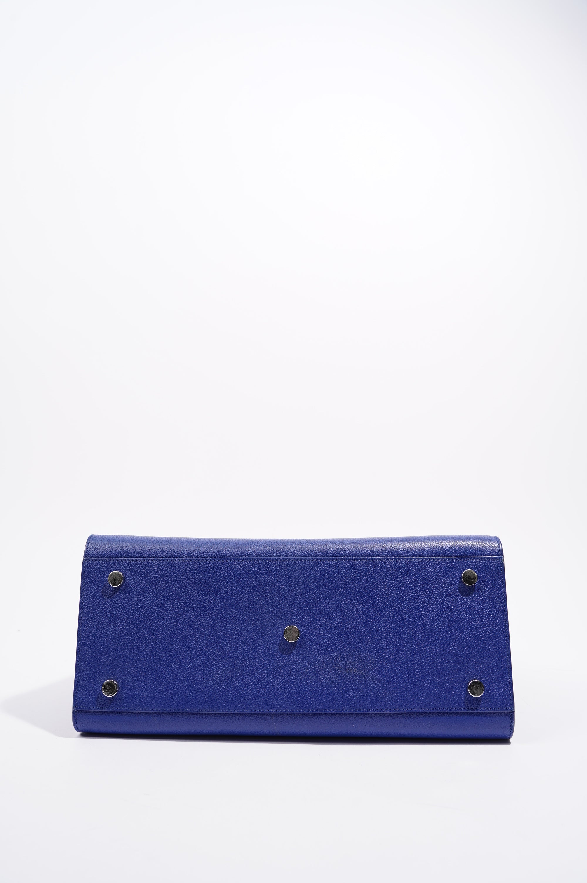 Saint Laurent Womens Sac De Jour Blue Small