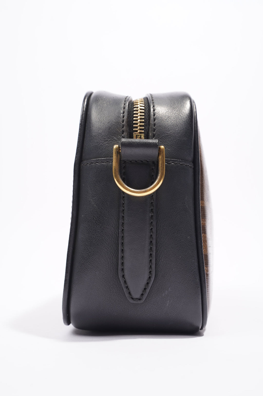 Fendi Camera Case Monogram Leather / Canvas