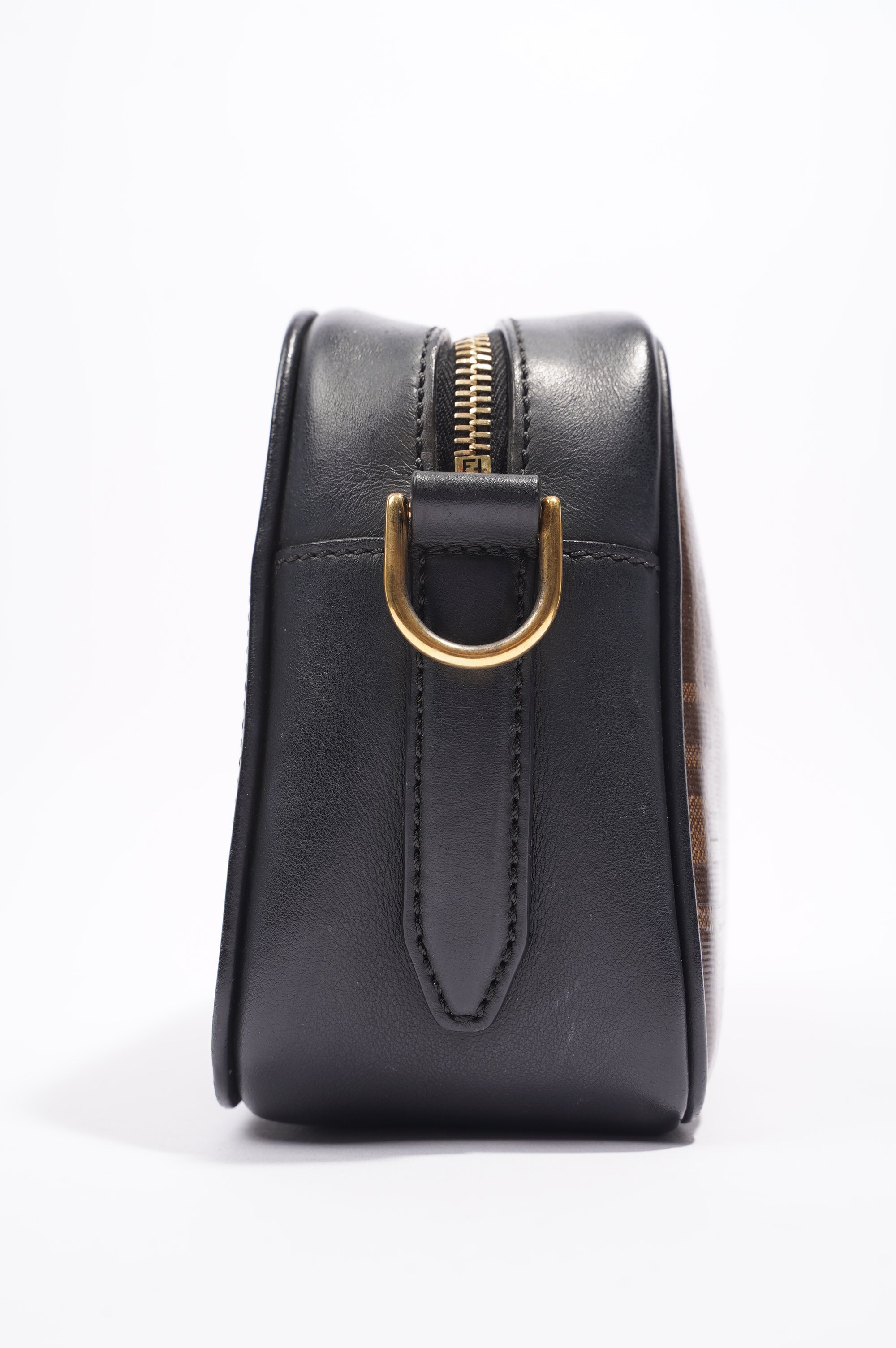 Fendi Camera Case Monogram Leather / Canvas
