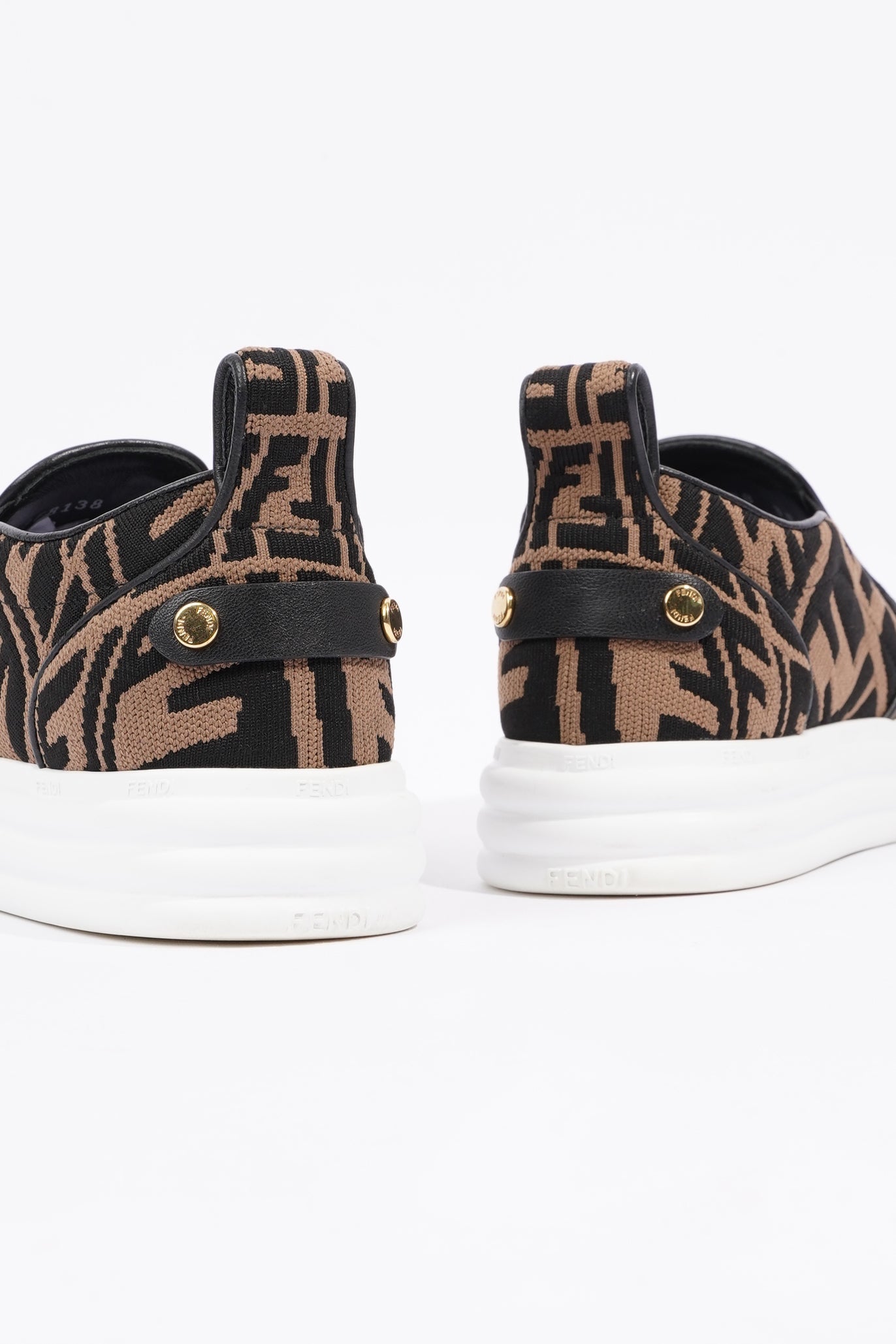 Fendi Womens FF Slip On Sneaker Zucca EU 35 / UK 2