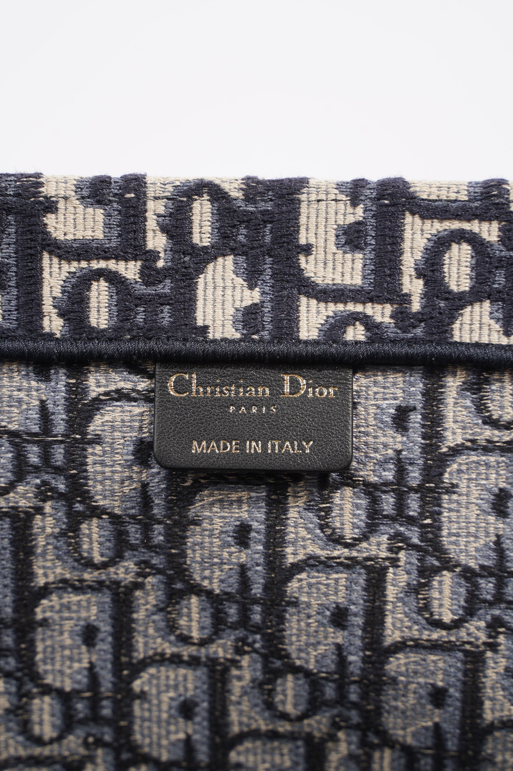 Christian Dior Womens Book Tote Oblique Large