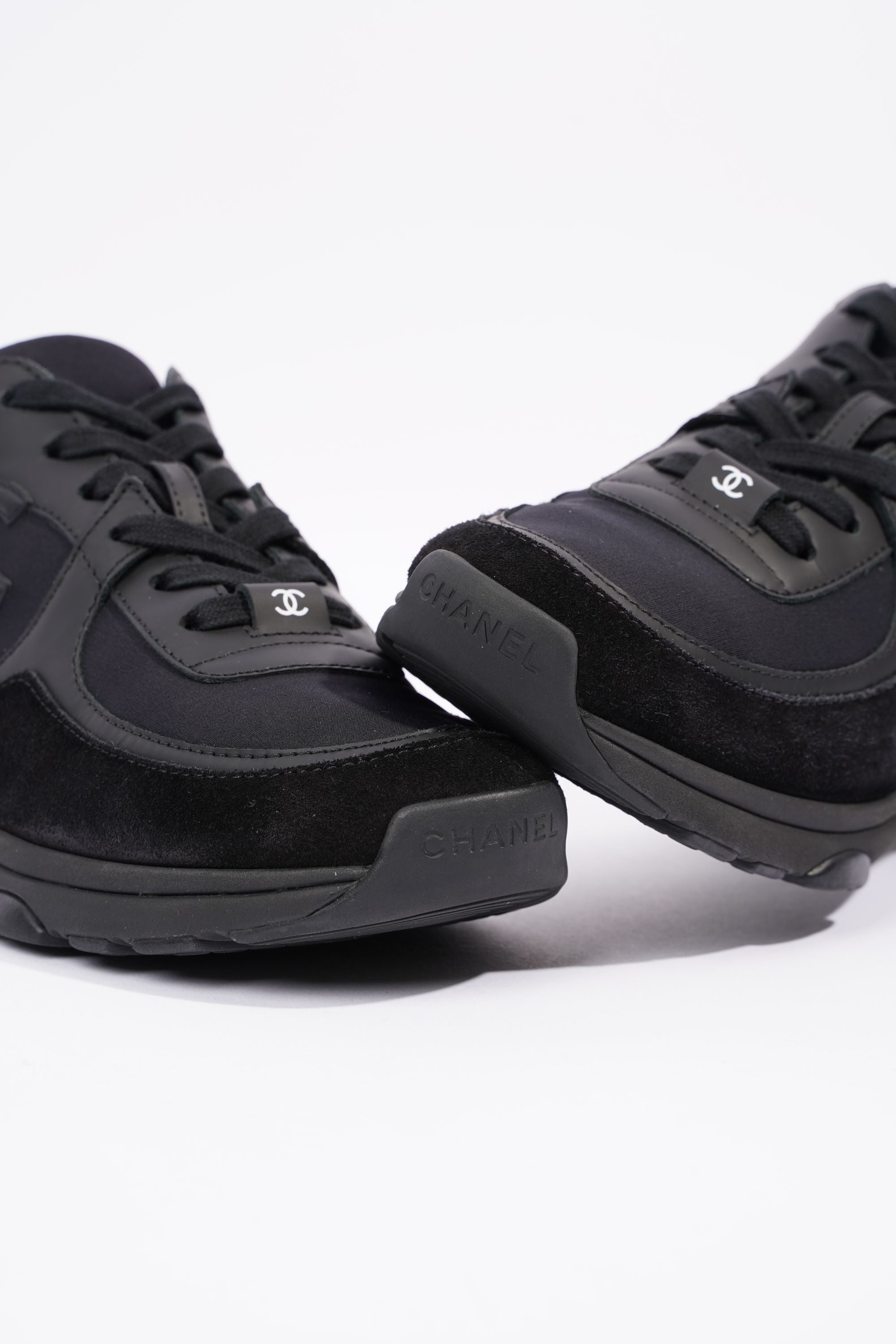 Chanel Womens CC Logo Black EU 37.5 / UK 4.5
