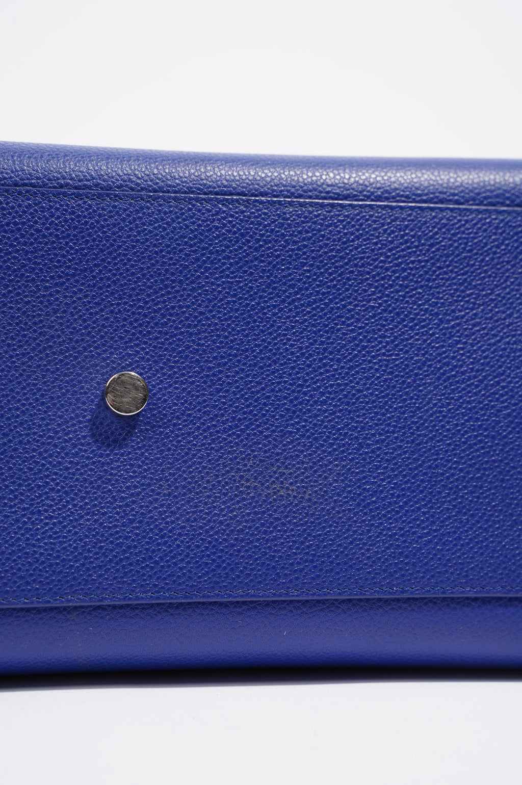 Saint Laurent Womens Sac De Jour Blue Small