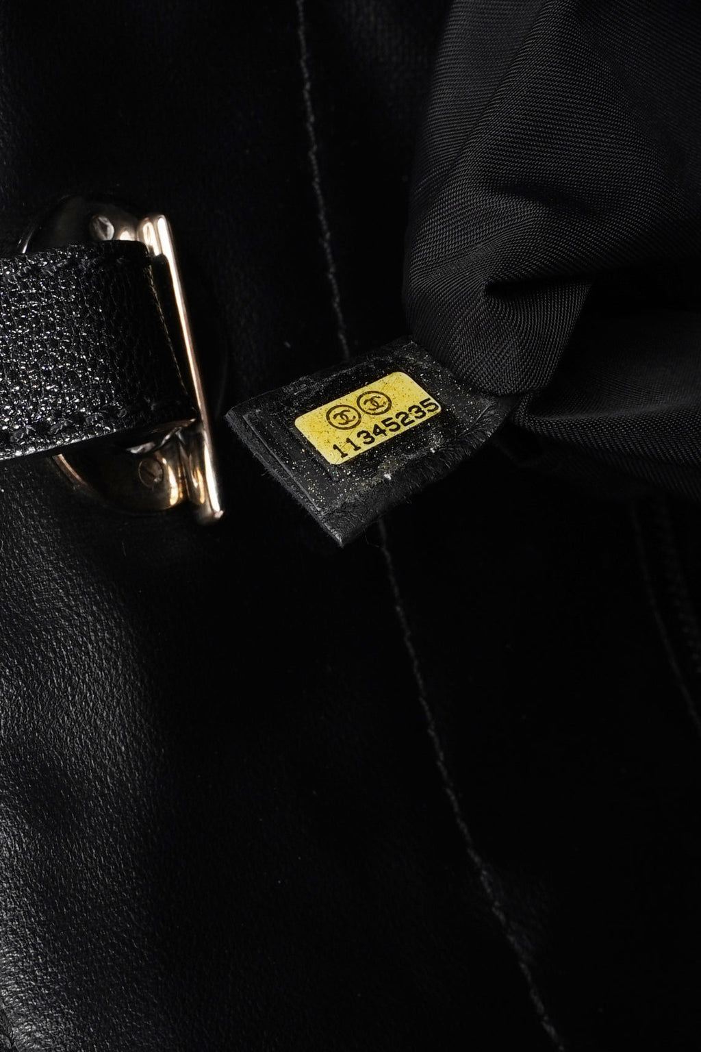 Chanel Paris Biarritz Tote Black Canvas