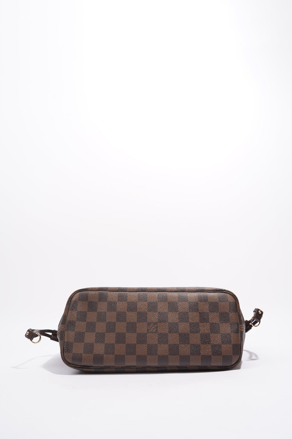 Louis Vuitton Womens Neverfull Bag Damier Ebene Canvas PM