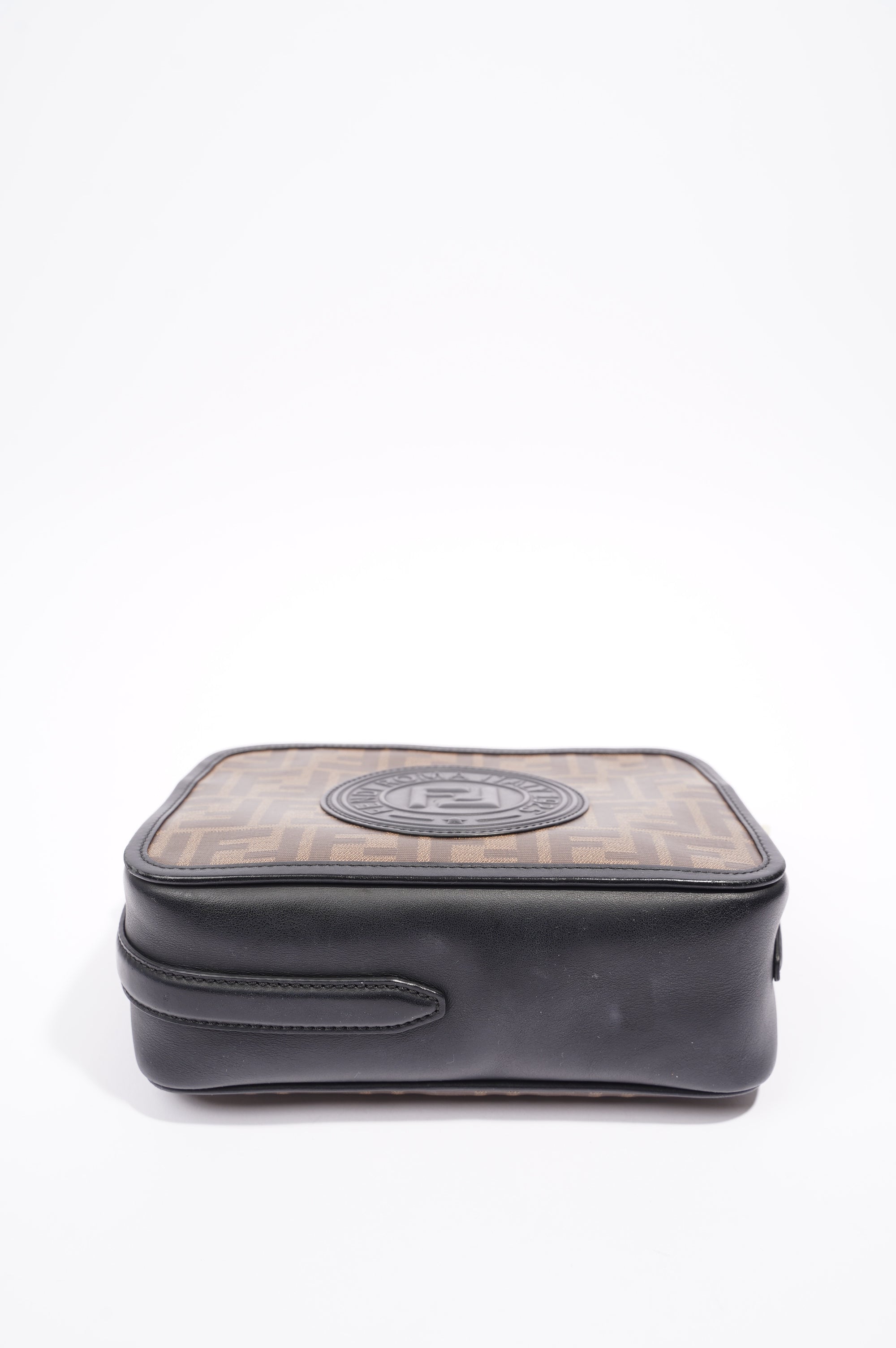 Fendi Camera Case Monogram Leather / Canvas