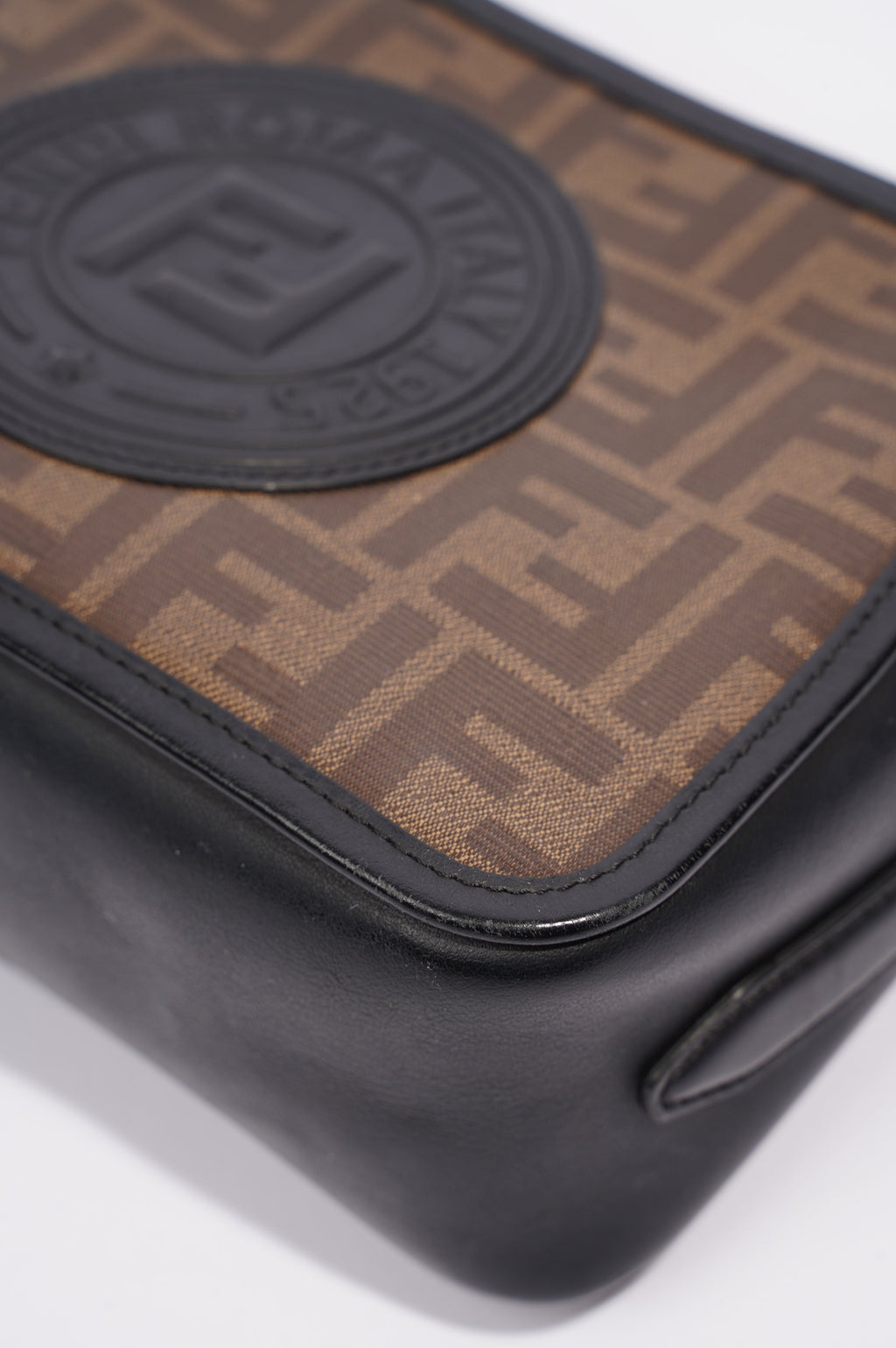 Fendi Camera Case Monogram Leather / Canvas