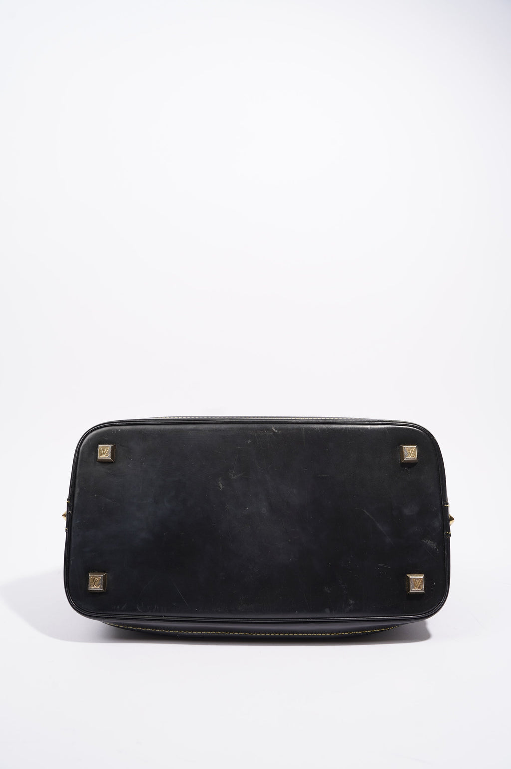 Louis Vuitton Womens Vintage Suhali Lockit Bag Black MM