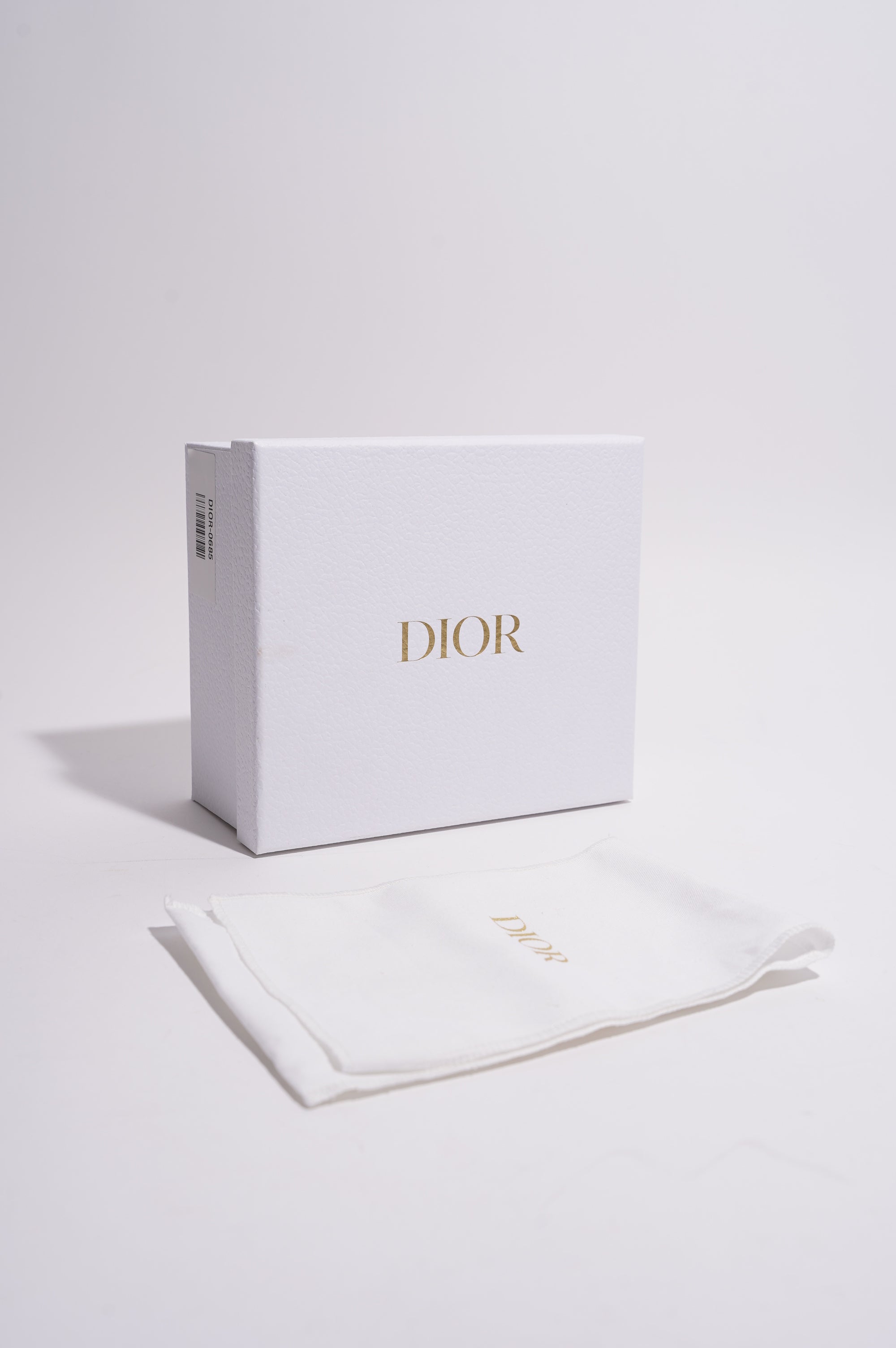 Christian Dior Womens Saddle Flap Compact Zipped Card Holder Oblique