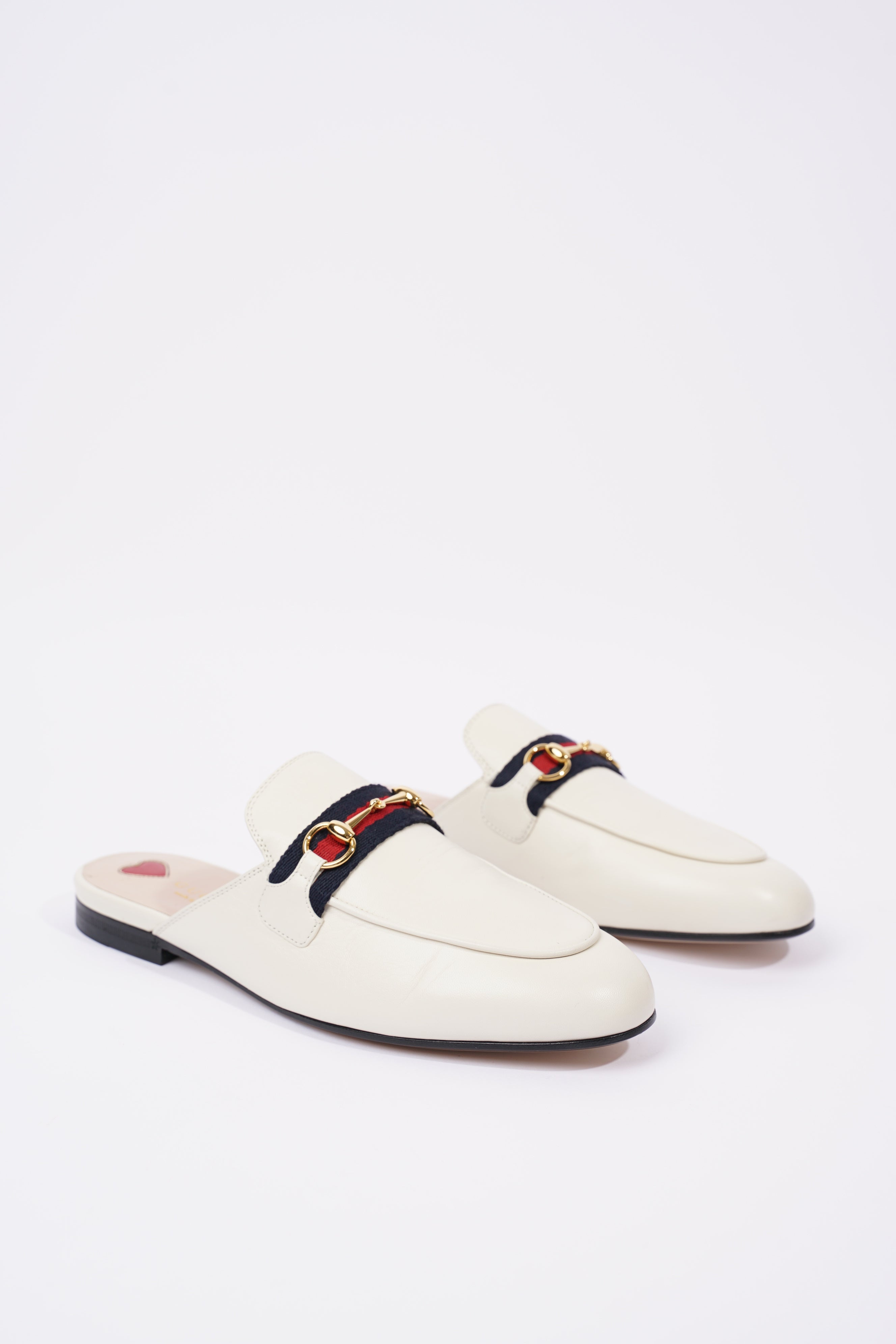 Gucci Womens Princetown Loafer White EU 38 / UK 5