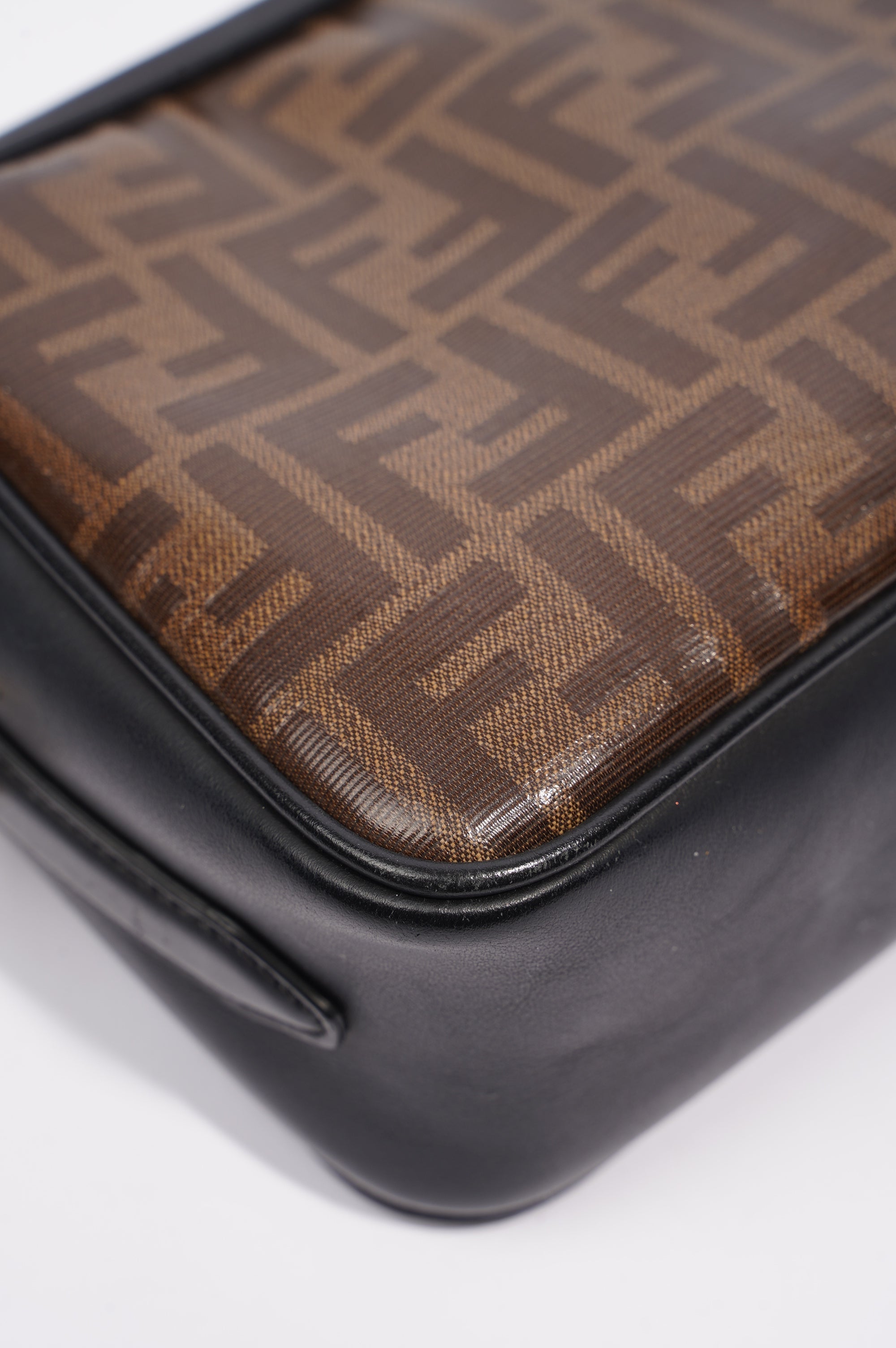 Fendi Camera Case Monogram Leather / Canvas