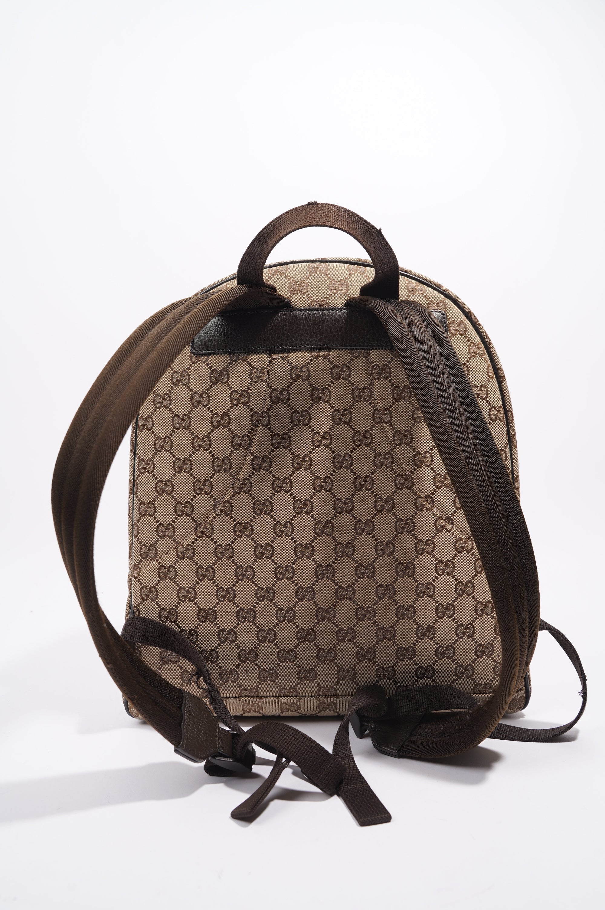 Gucci Canvas Backpack Beige