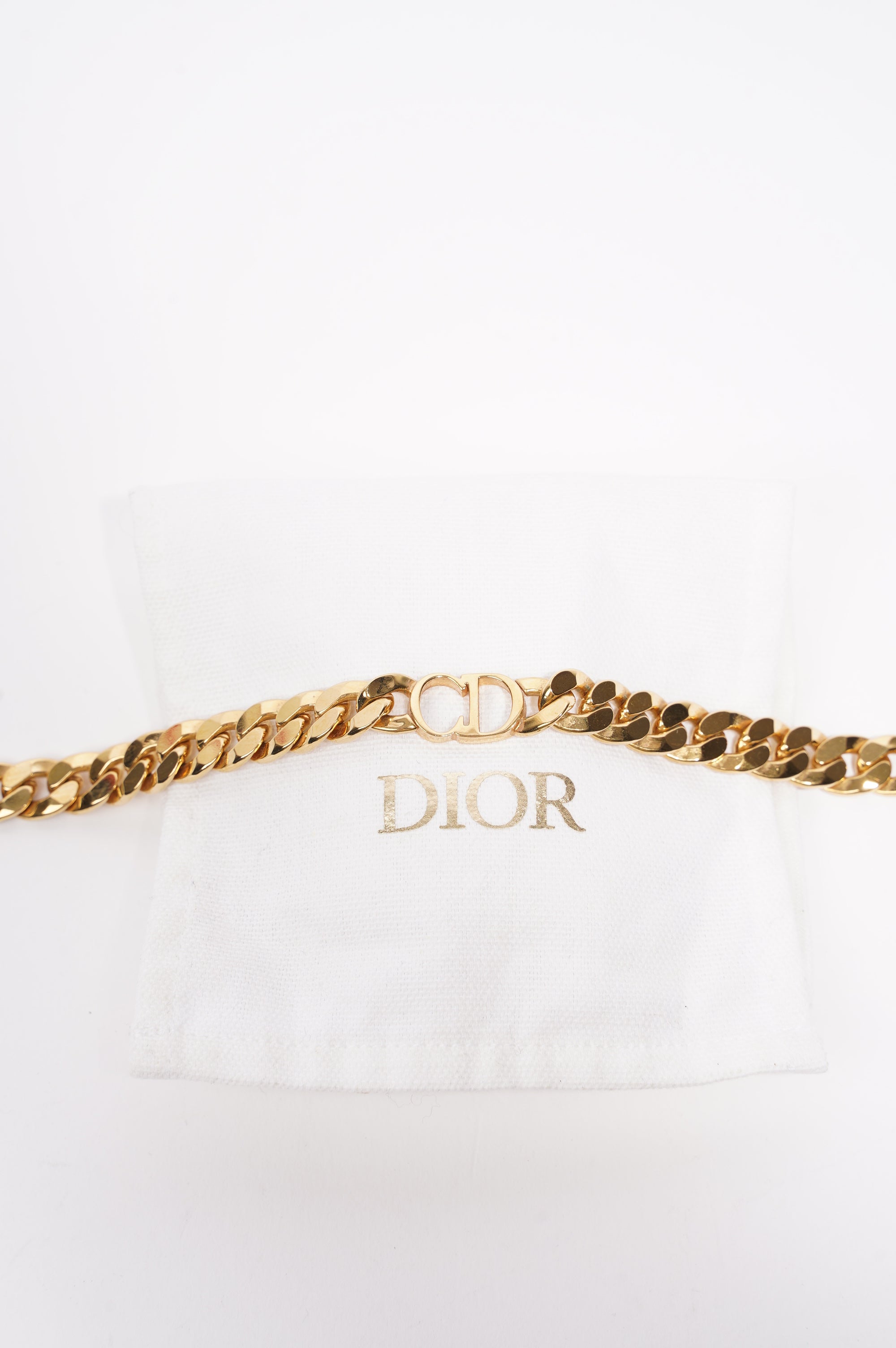 Christian Dior Womens Danseuse Etoile Chocker Golden Base Metal