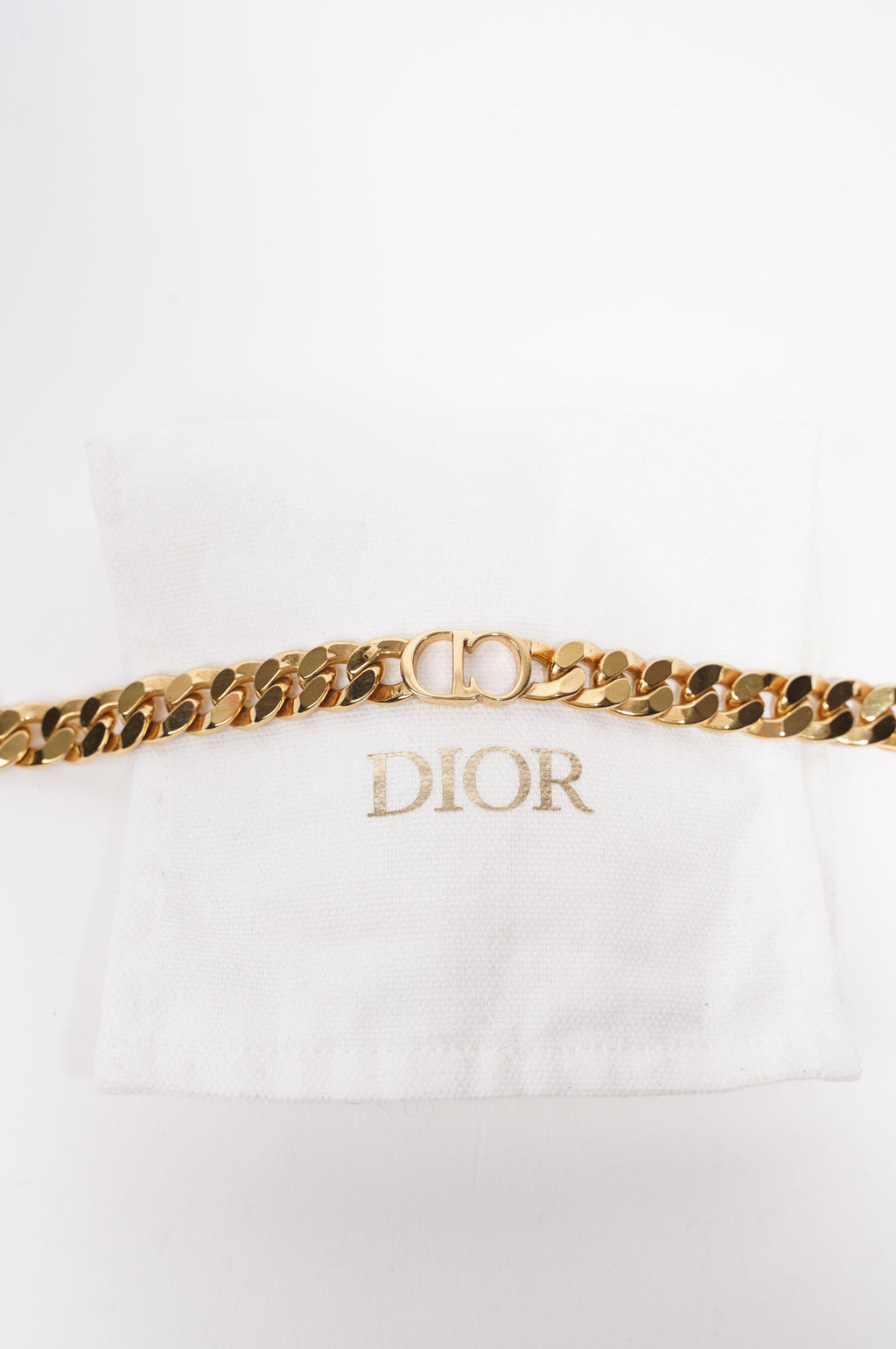 Christian Dior Womens Danseuse Etoile Chocker Golden Base Metal