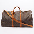Louis Vuitton Womens Vintage Keepall Bandouliere Monogram 60