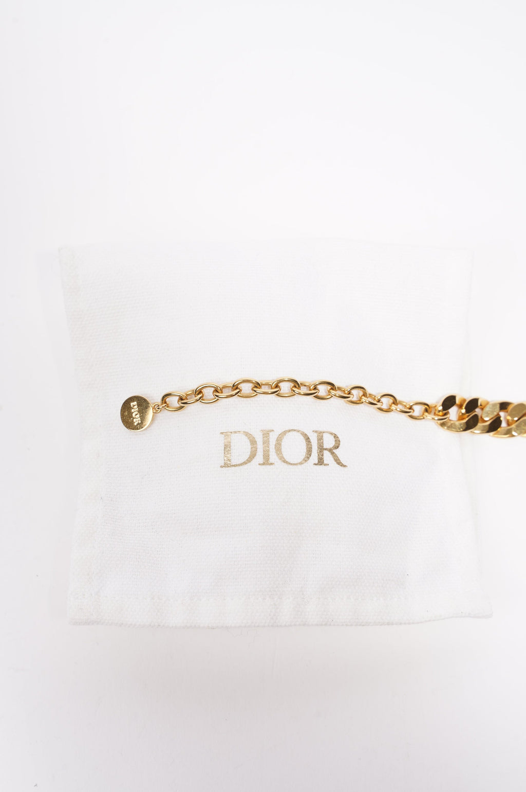 Christian Dior Womens Danseuse Etoile Chocker Golden Base Metal