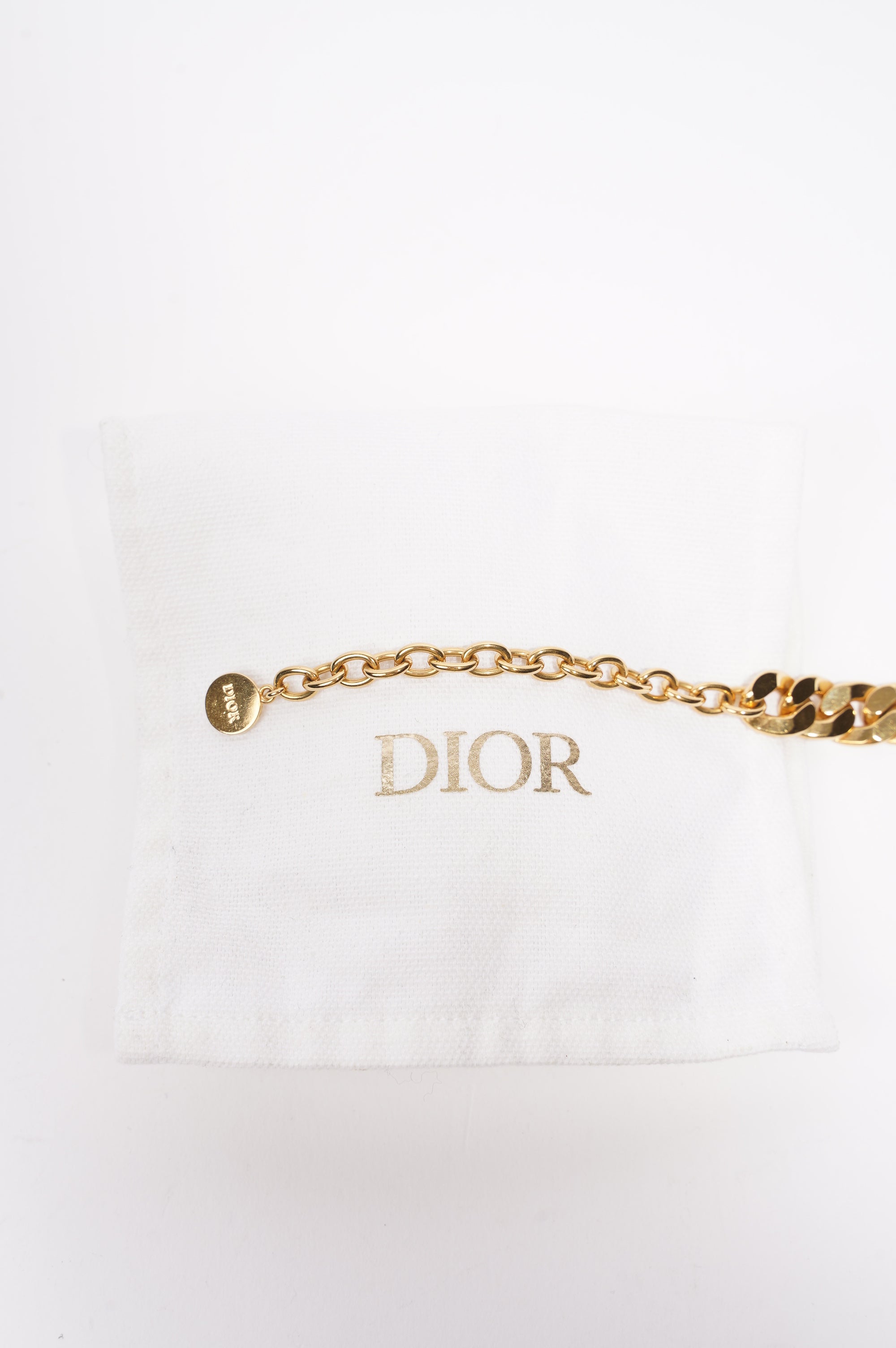 Christian Dior Womens Danseuse Etoile Chocker Golden Base Metal
