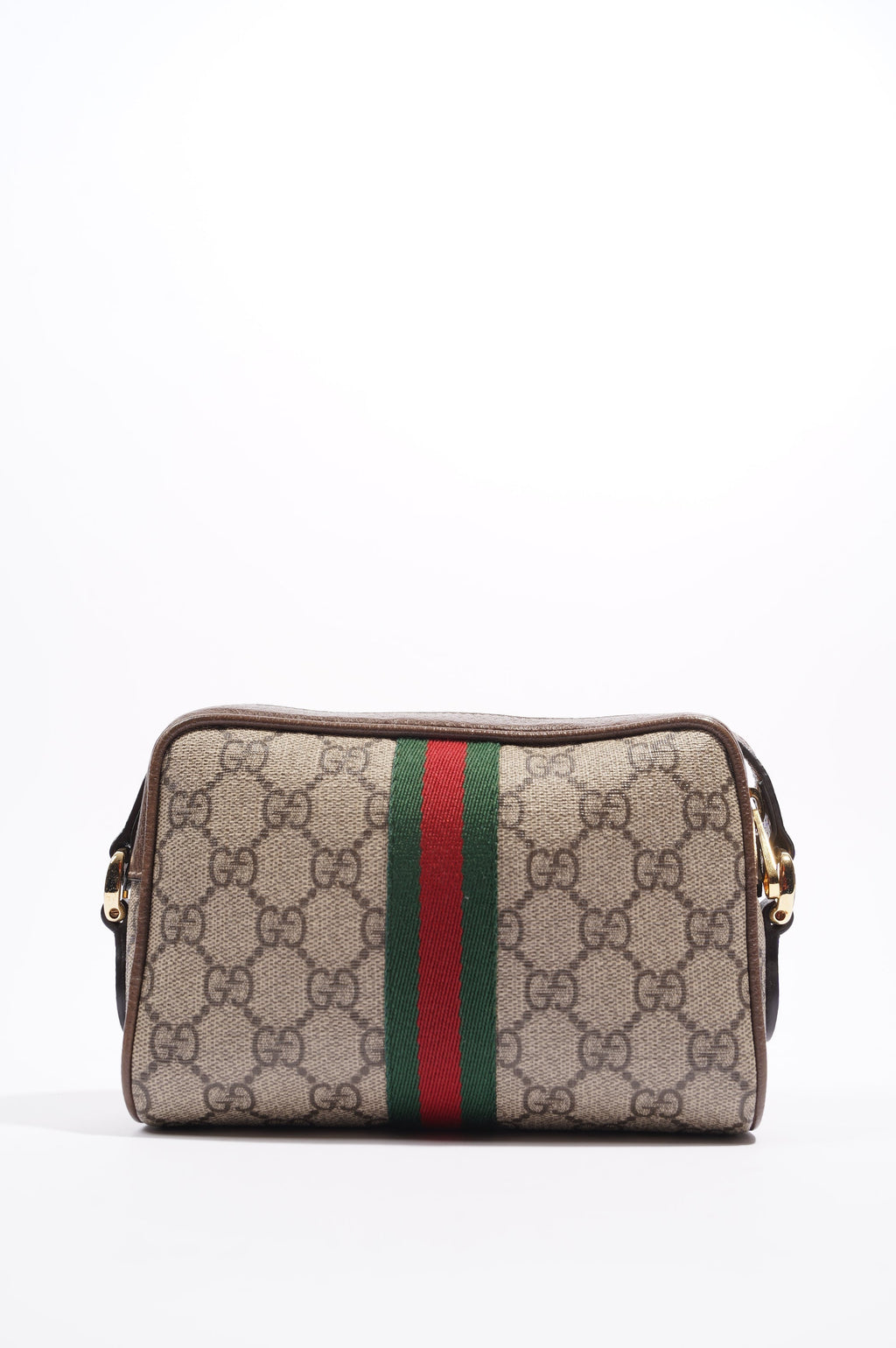 Gucci Womens Ophidia GG Mini Bag Supreme / Brown