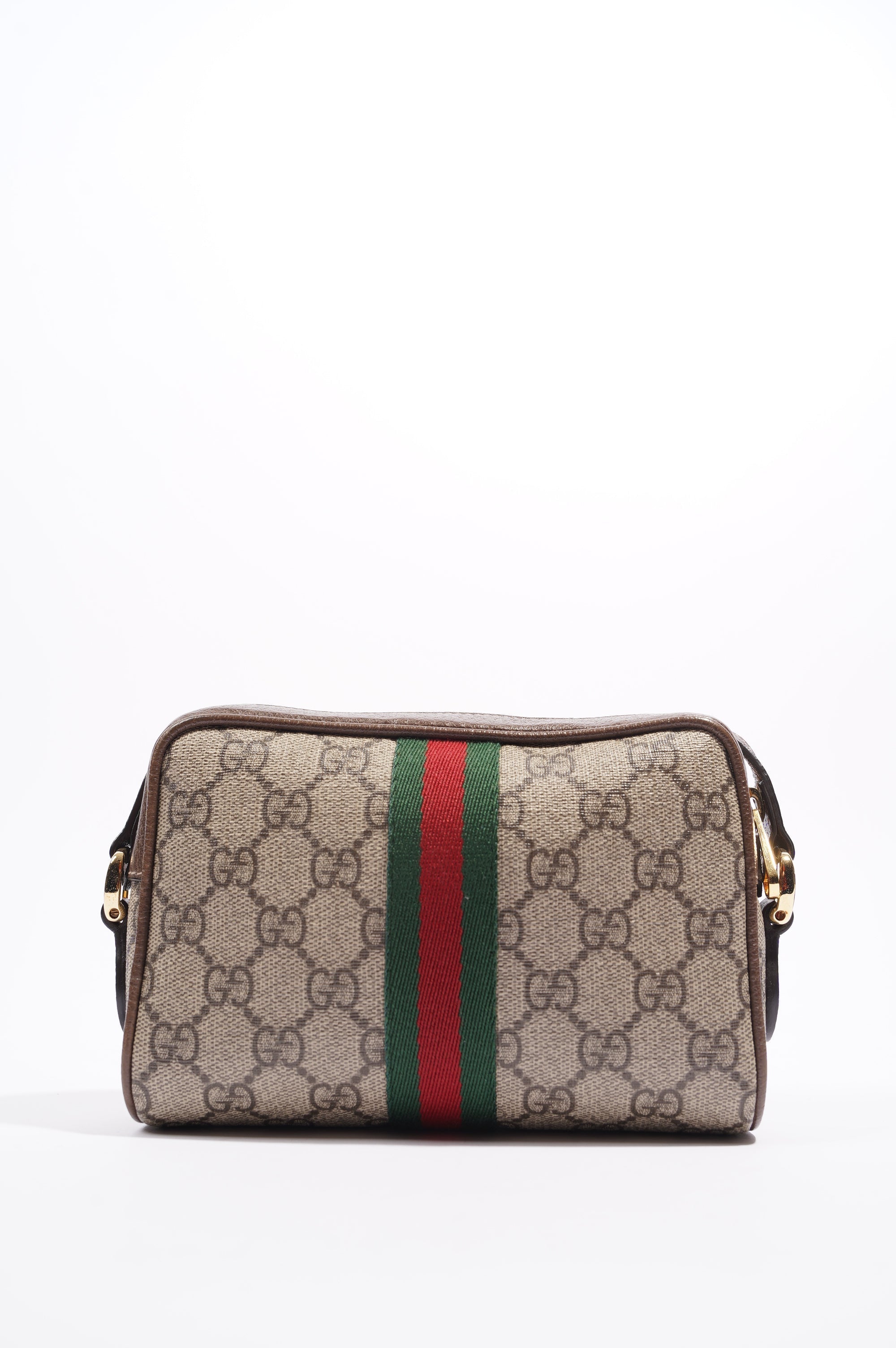 Gucci Womens Ophidia GG Mini Bag Supreme / Brown