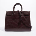 Saint Laurent Womens Sac De Jour Oxblood Small