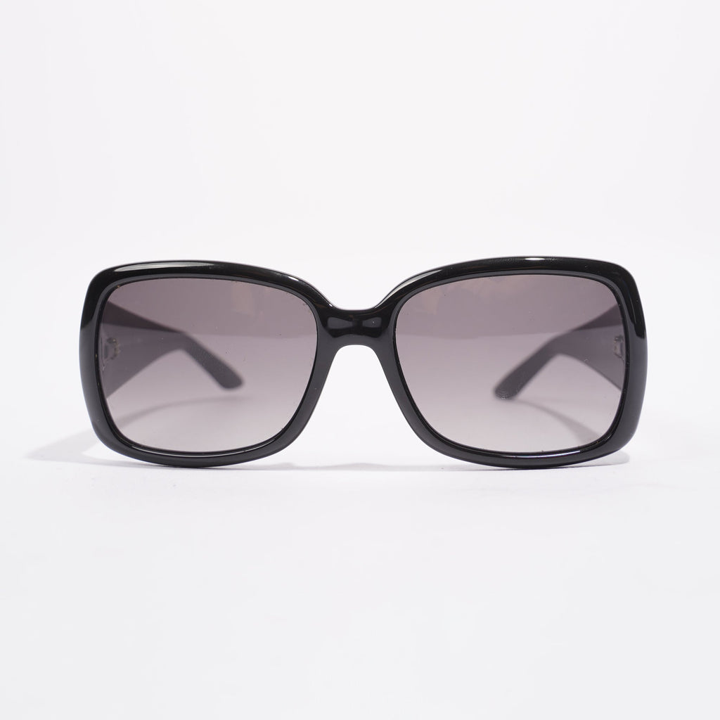 Fendi Womens Zucca Sunglasses Black 130